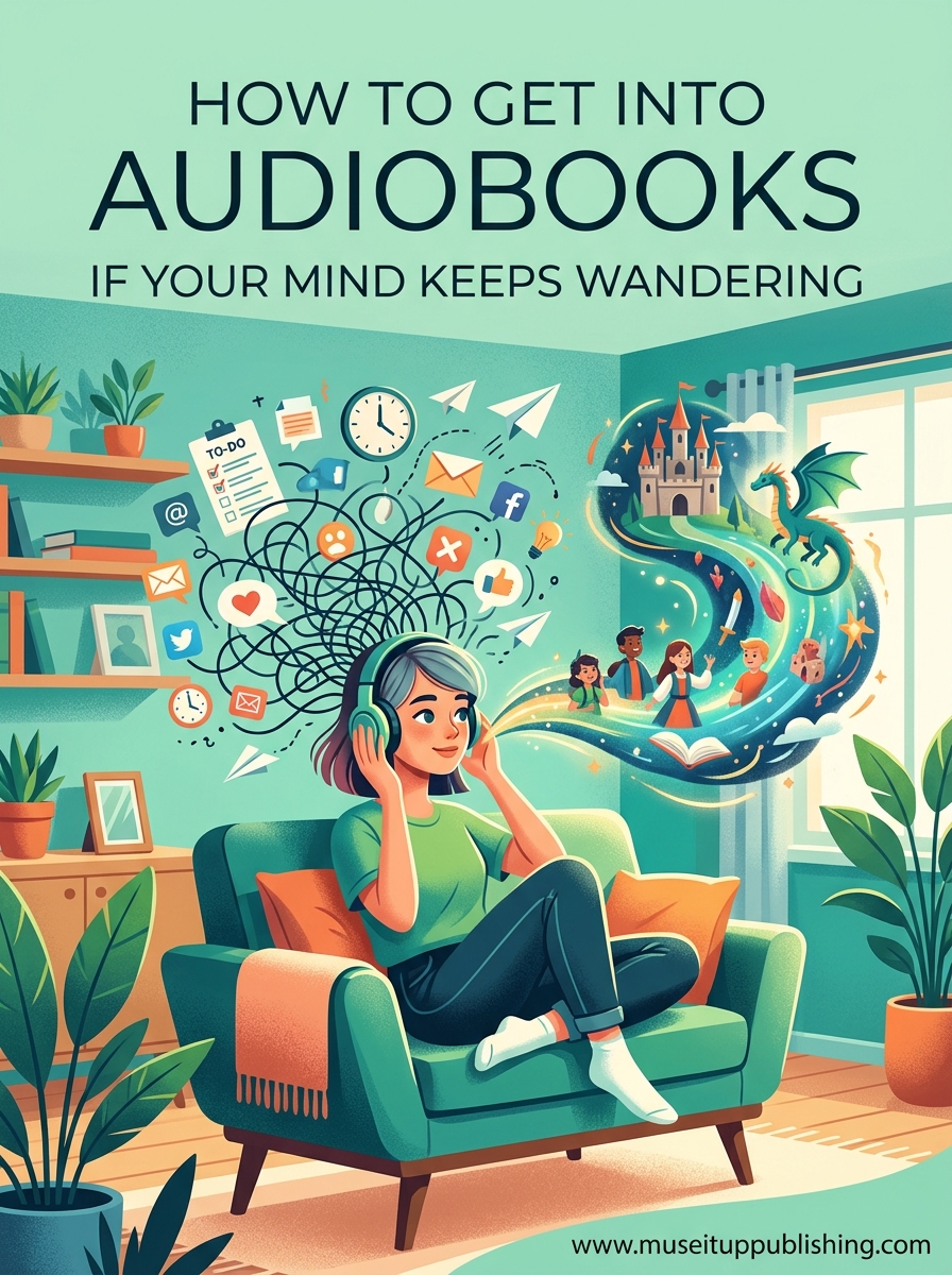 How to Get Into Audiobooks If Your Mind Keeps Wandering