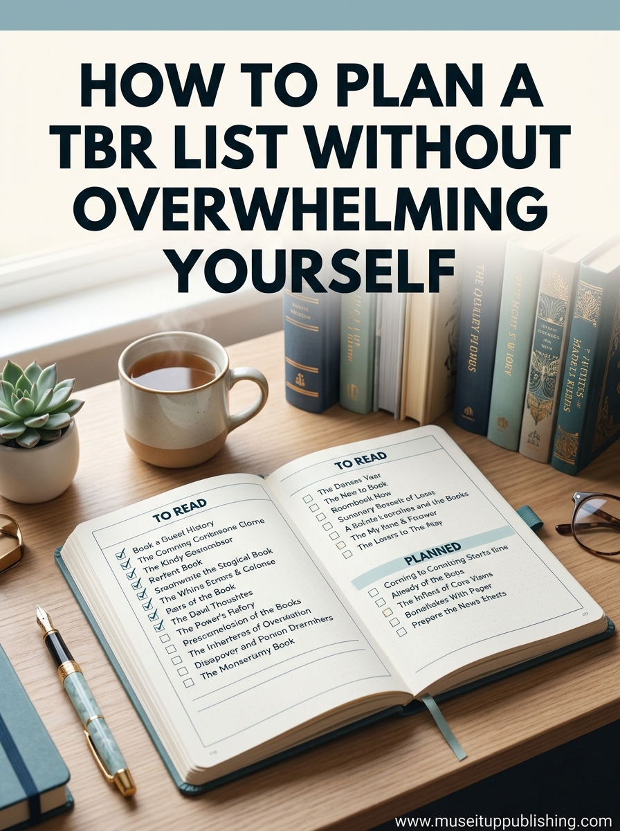 How to Plan a TBR List Without Overwhelming Yourself