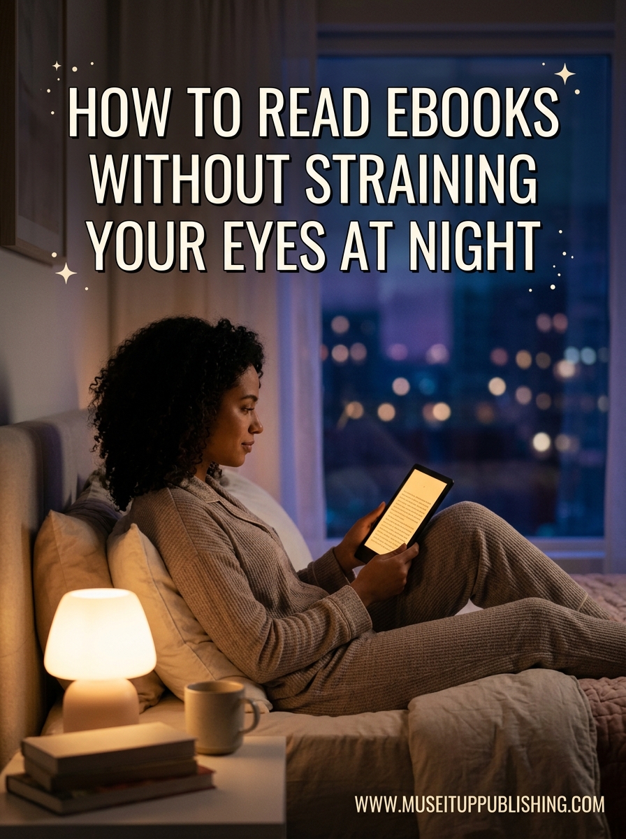 How to Read Ebooks Without Straining Your Eyes at Night