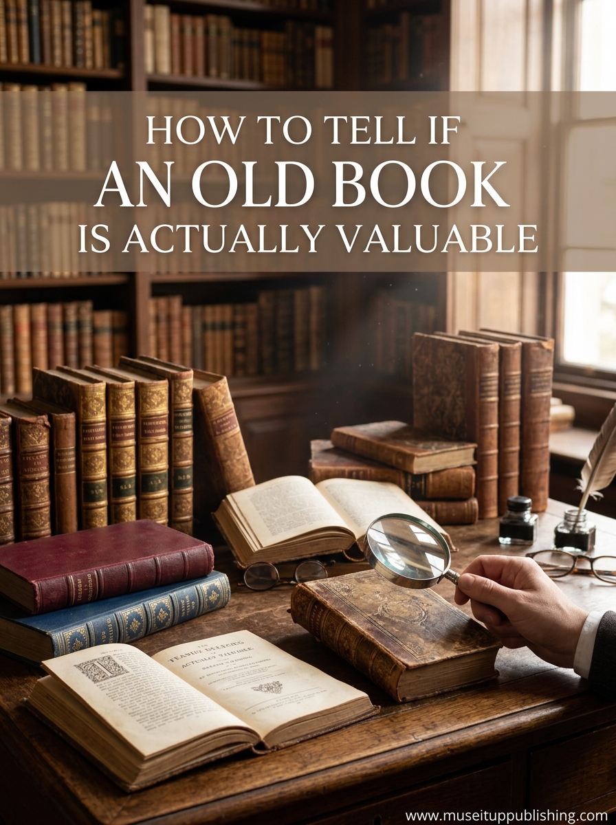 How to Tell If an Old Book Is Actually Valuable