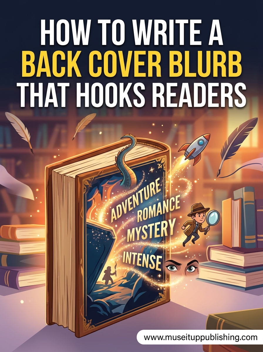How to Write a Back Cover Blurb That Hooks Readers