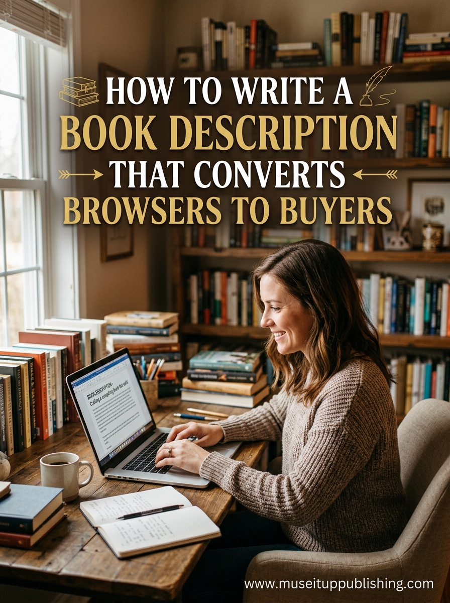 How to Write a Book Description That Converts Browsers to Buyers