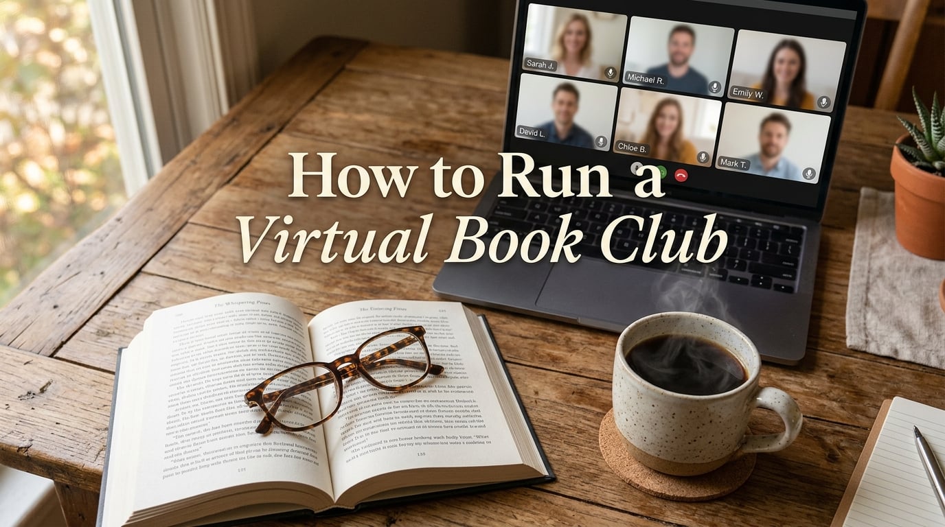 How to run a virtual book club that feels engaging