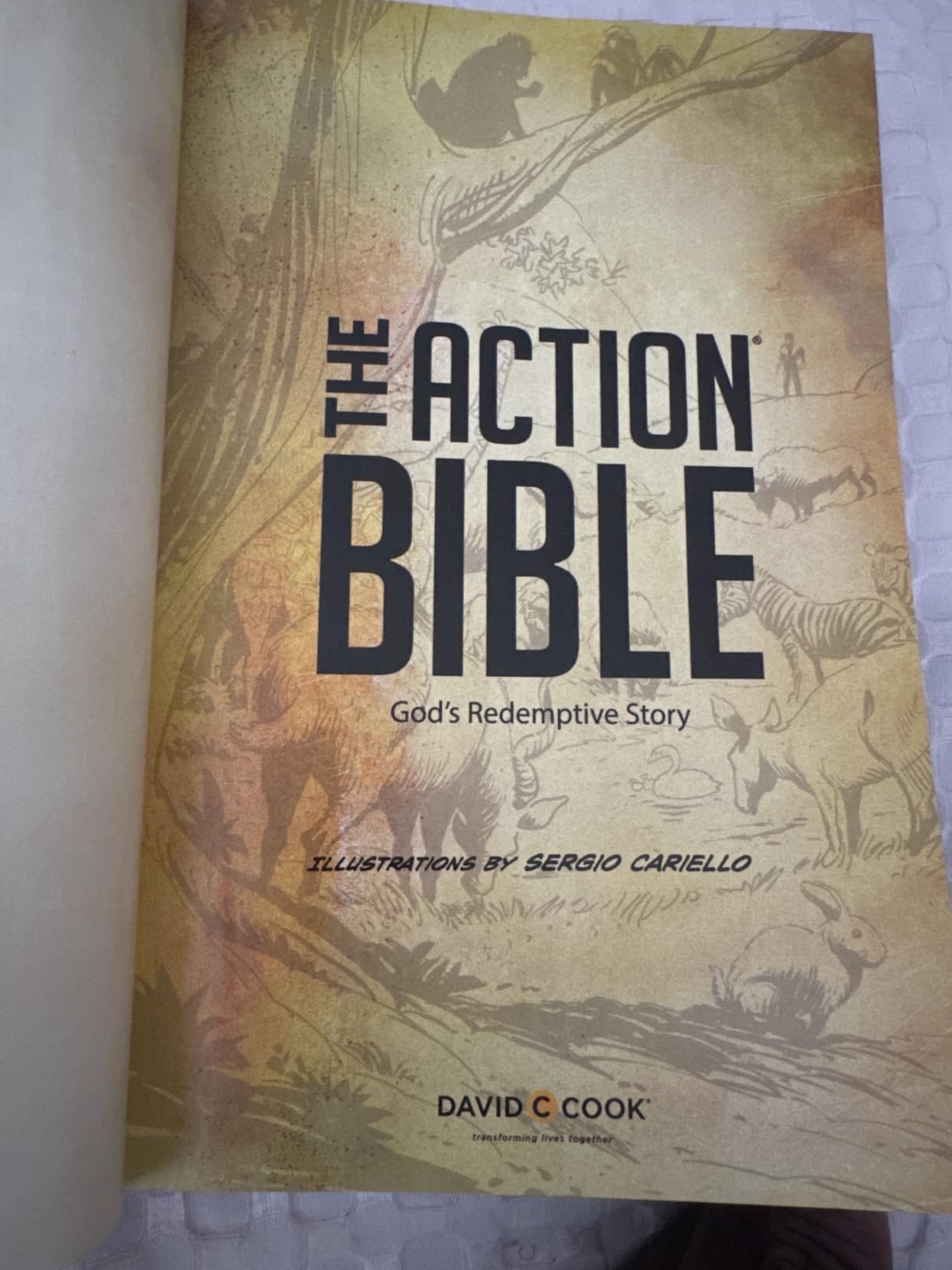 The Action Bible: God's Redemptive Story (Action Bible Series) customer photo 2