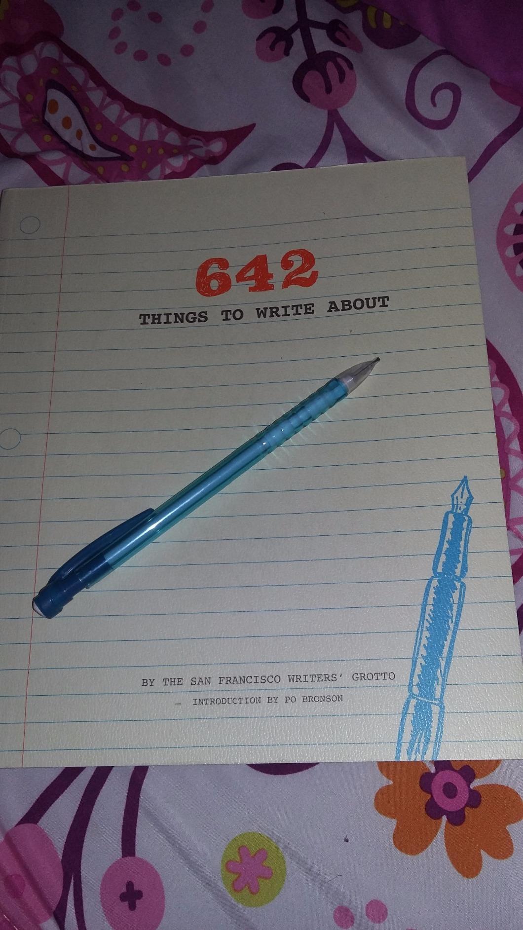 642 Things to Write About: (Guided Journal, Creative Writing, Writing Prompt Journal) customer photo 2