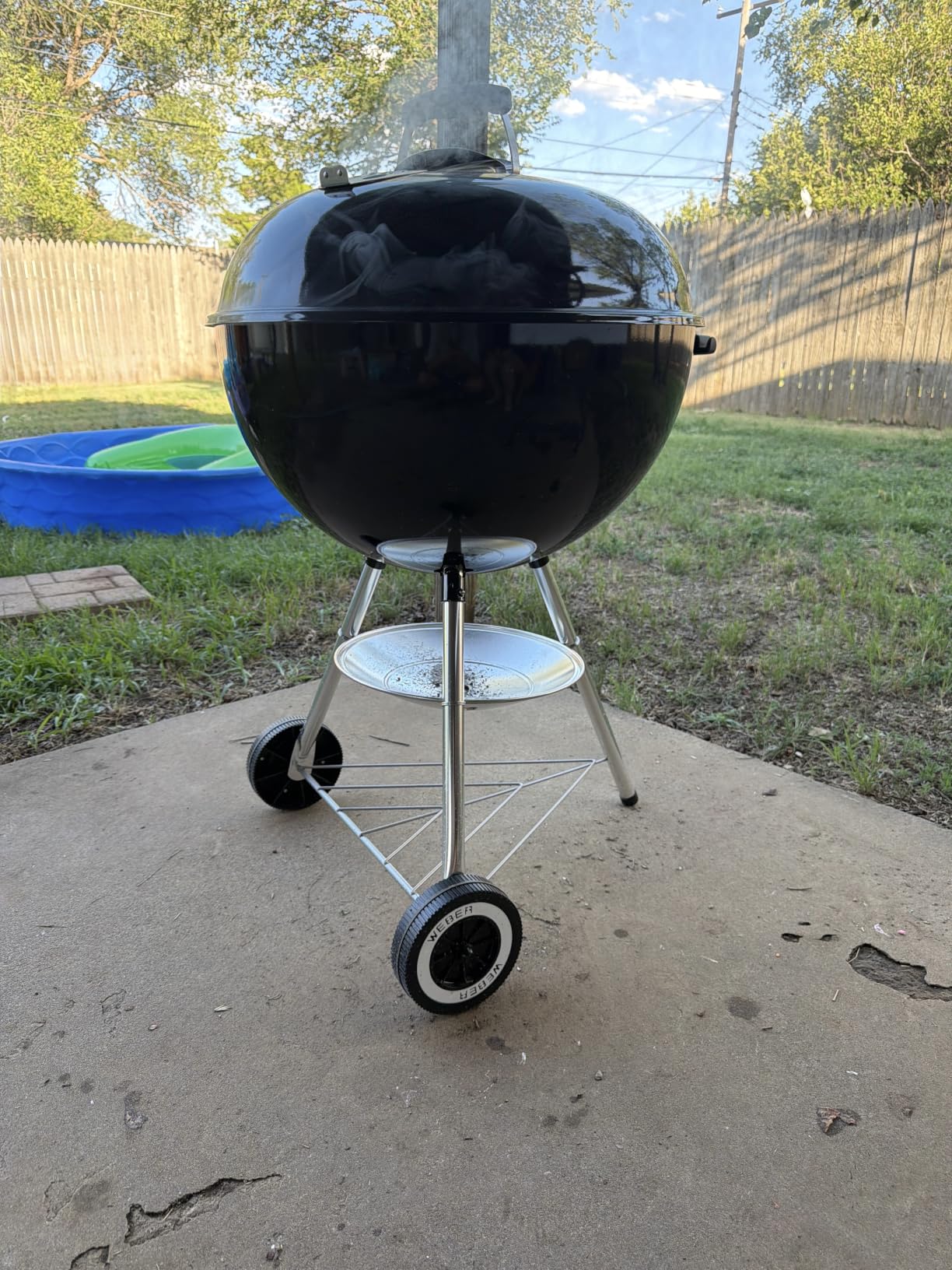 Weber® Original Kettle Charcoal Grill, 22-Inch, Black customer photo 1