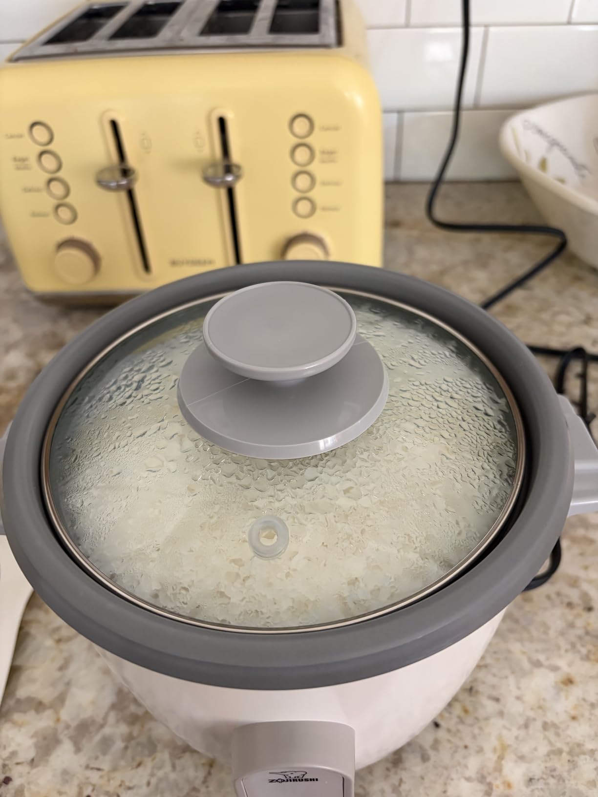 Zojirushi NHS-18 10-Cup (Uncooked) Rice Cooker, White customer photo 1
