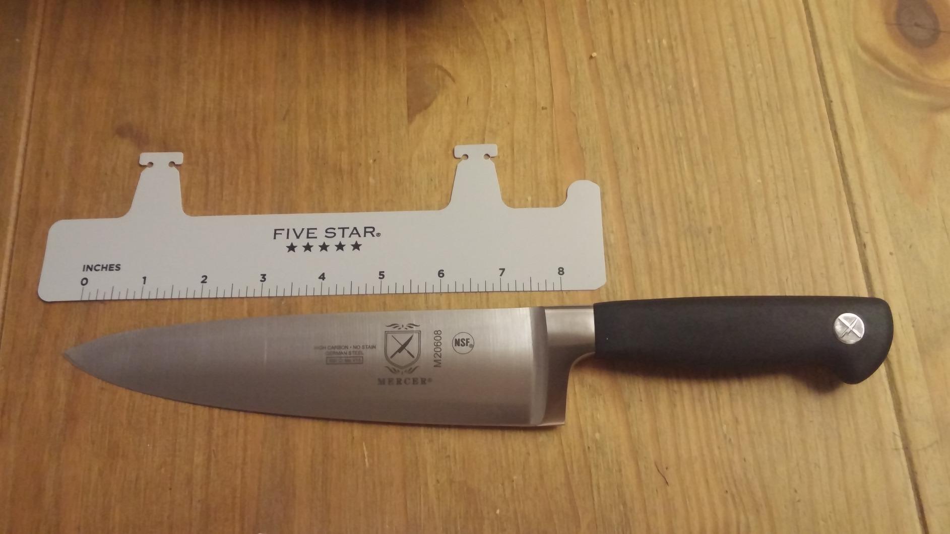 Mercer Culinary M20608 Genesis 8-Inch Chef's Knife, Black customer photo 2