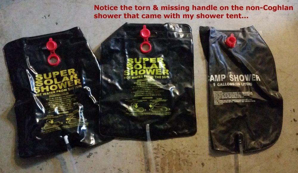 Coghlan's Camp Shower - Portable, Solar-Heated, Outdoor Shower Bag 5 Gallons customer photo 2