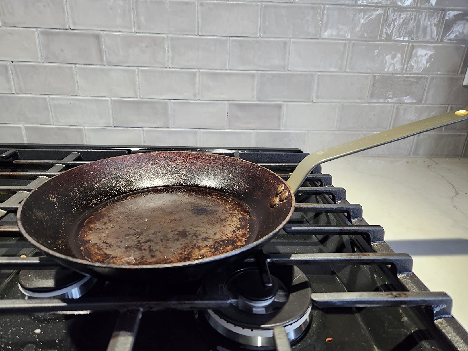 de Buyer MINERAL B Carbon Steel Fry Pan - 12.5