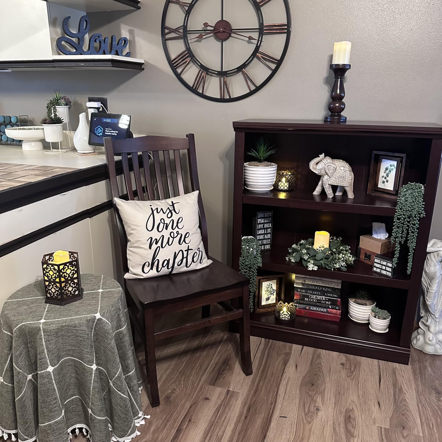 Sauder Miscellaneous Storage 3-Shelf Bookcase/ Book shelf, Select Cherry finish customer photo 2