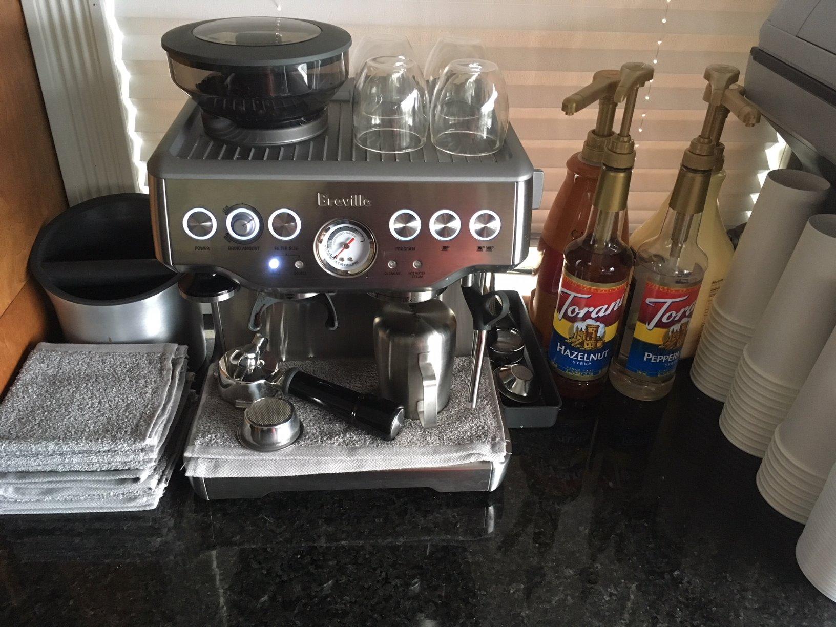 Breville BES870XL Barista Express Espresso Machine customer photo 1