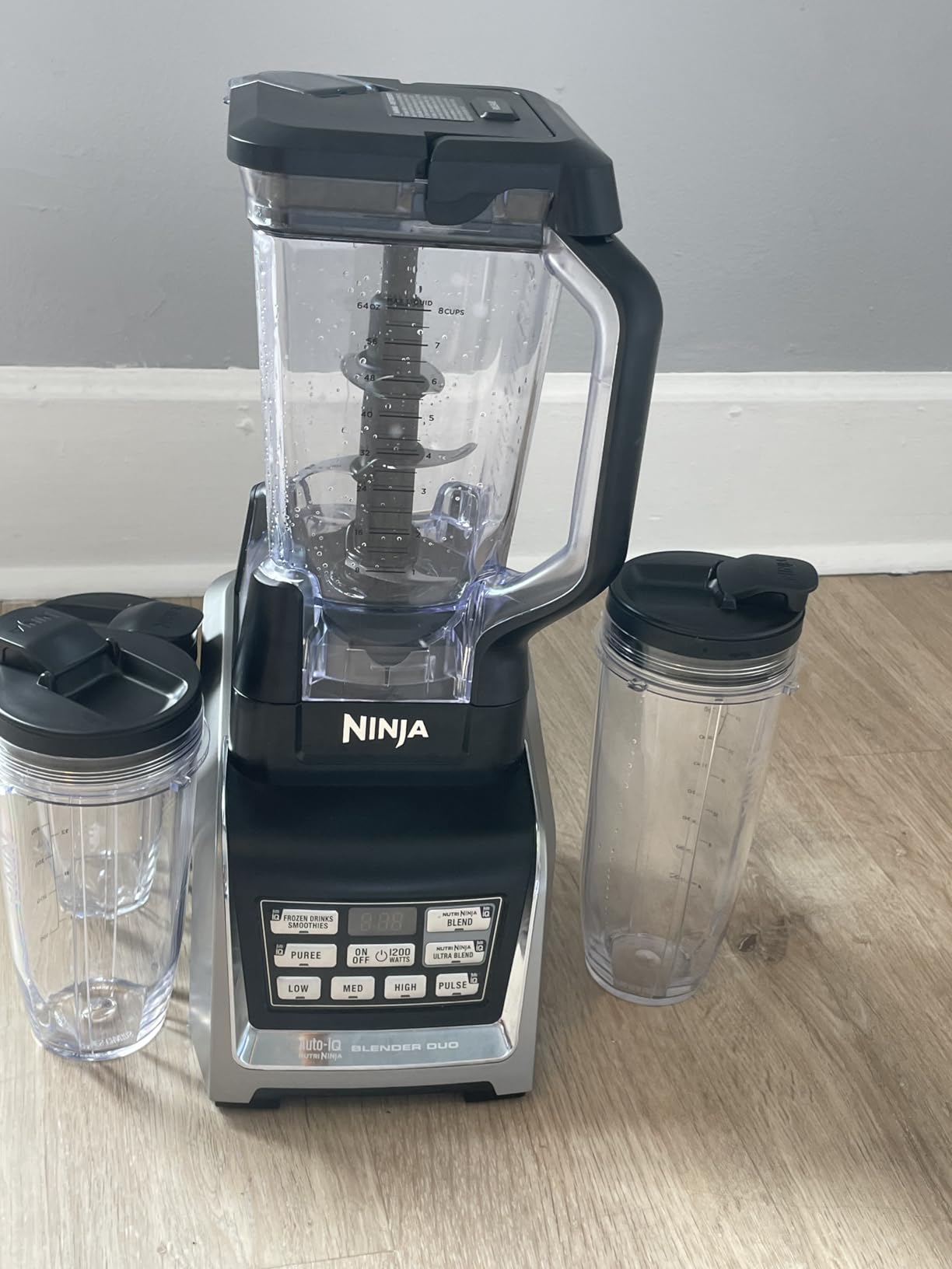 Ninja Nutri Personal & Countertop Blender, 1200W Auto-iQ, 72oz Pitcher and To-Go Cups, BL642 customer photo 2