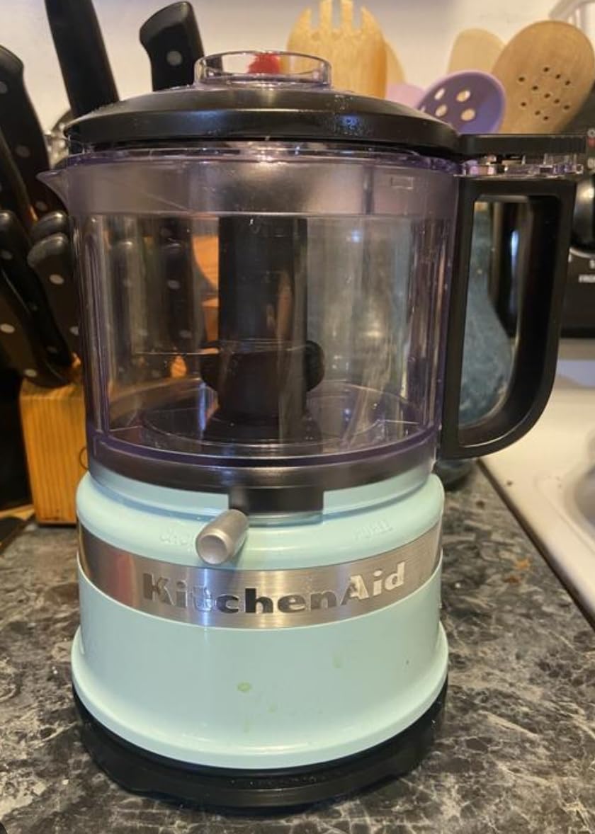 KitchenAid 3.5 Cup Food Chopper, KFC3516ER, Empire Red | Dishwasher-safe Work Bowl, Stainless Steel Multi-Purpose Blade, 2 Speeds Plus Pulse, Easy Cord Wrap customer photo 1