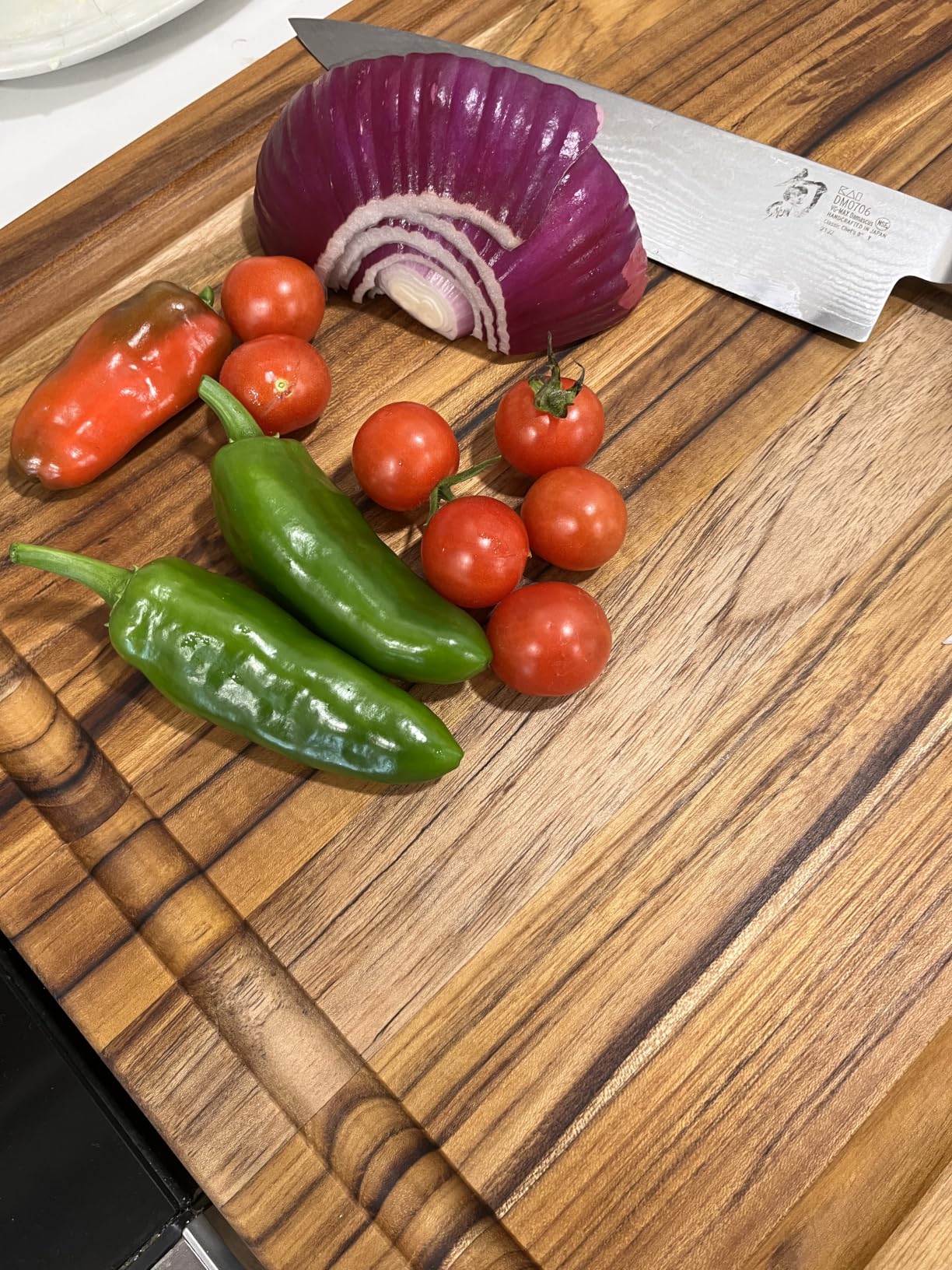 Teakhaus Carving Board with Juice Groove - Large (L) Teak Wood Cutting Board 20