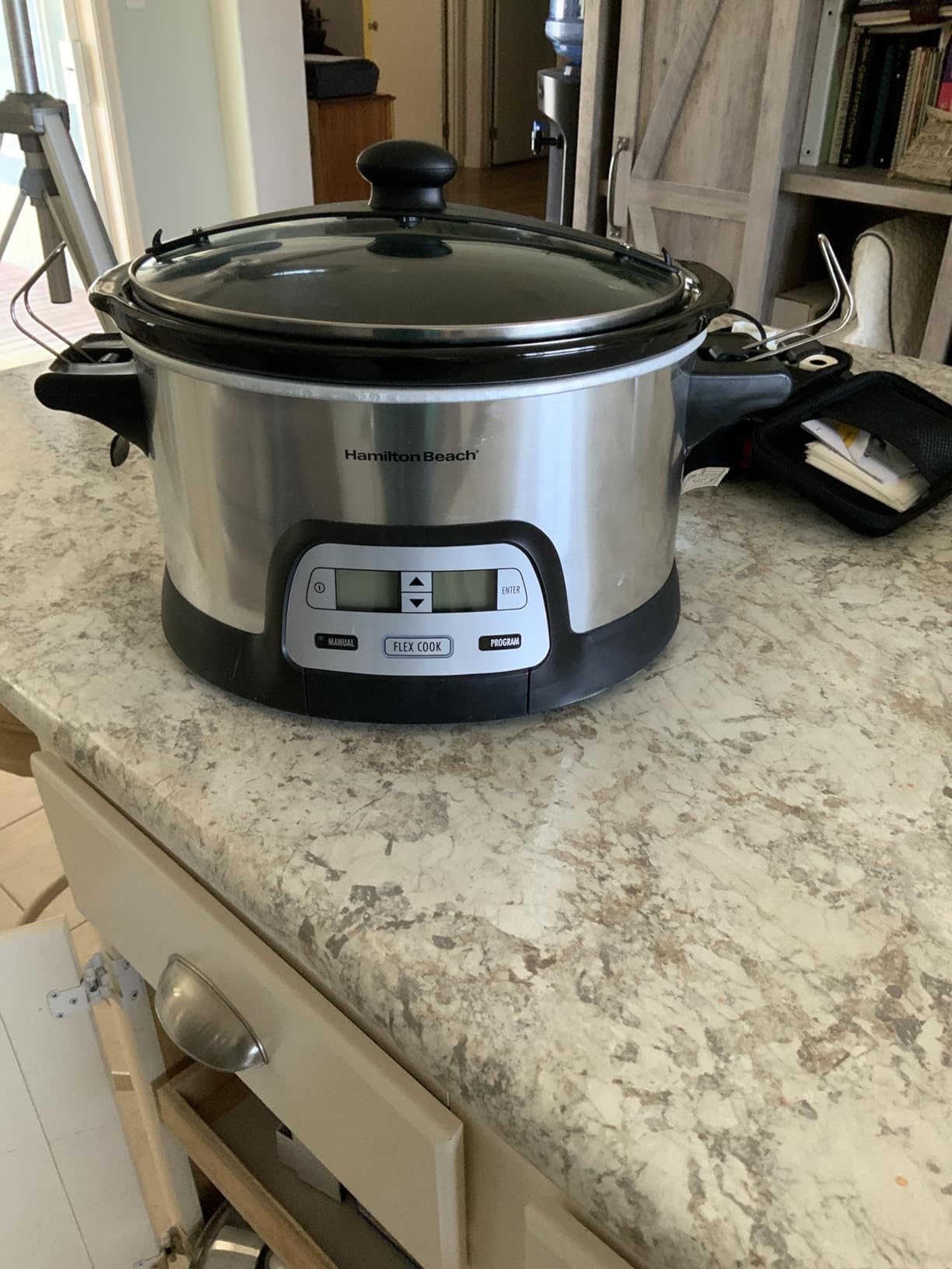 Hamilton Beach 33861 Portable Programmable Slow Cooker, 6 Qt, FlexCook Dual Digital Timer, 2 Heat Settings, Lid Lock customer photo 2