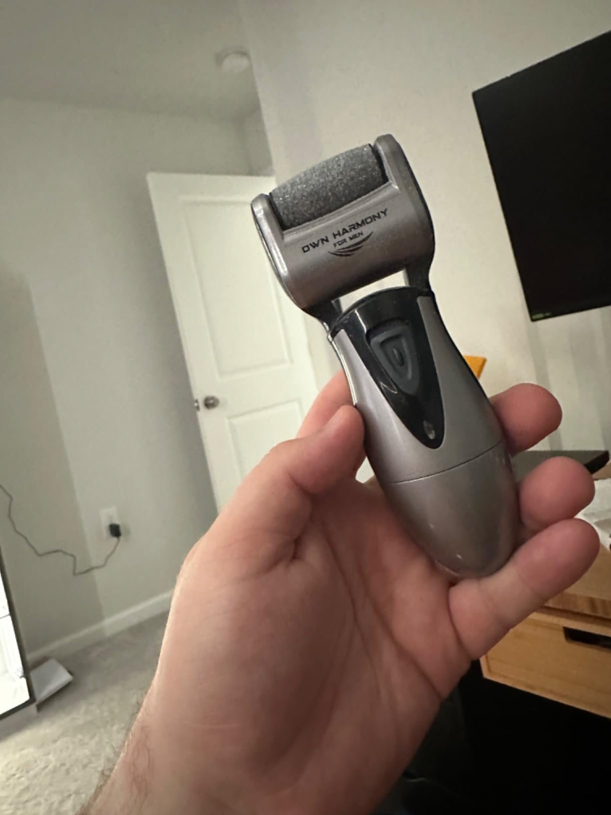 Electric Callus Remover: Rechargeable Electronic Foot File CR900 by Own Harmony(Tested Most Powerful) Best Pedicure Tools w 3 Rollers Professional Pedi Feet Care Sander for Cracked Heels and Hard Skin customer photo 1