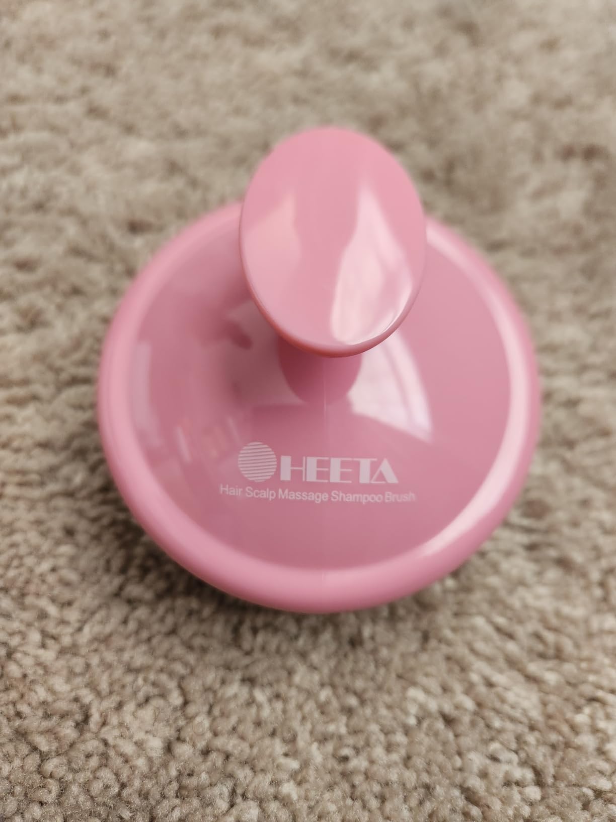 HEETA Scalp Massager Hair Growth, Soft Silicone Scalp Scrubber Shampoo Brush for Exfoliation, Dandruff Removal Head Massage Stress Relax, Wet & Dry Use for Thick Thin Curly Hair Care, Black customer photo 1