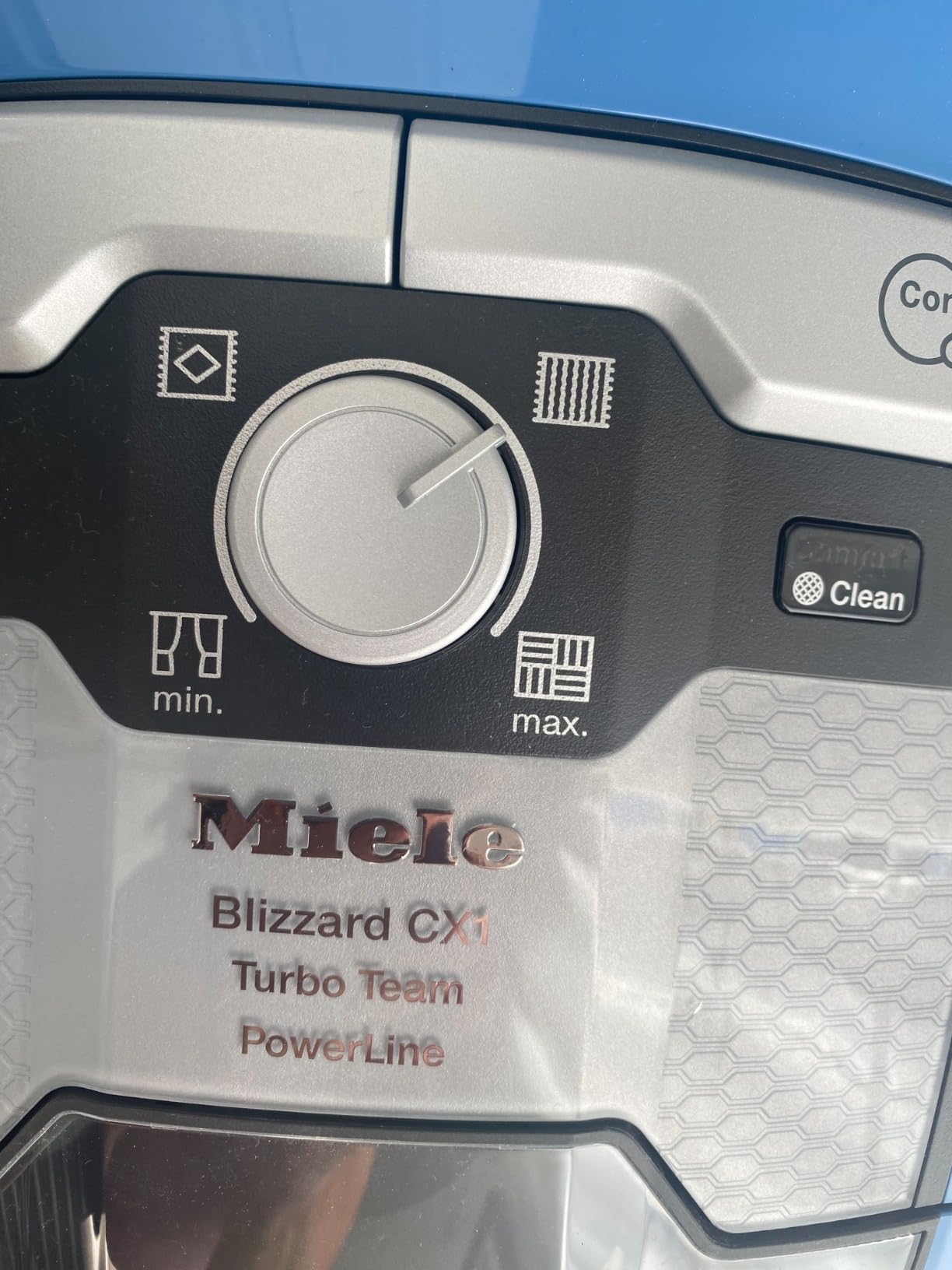 Miele Blizzard CX1 Turbo Team Bagless Canister Vacuum, Tech Blue customer photo 2