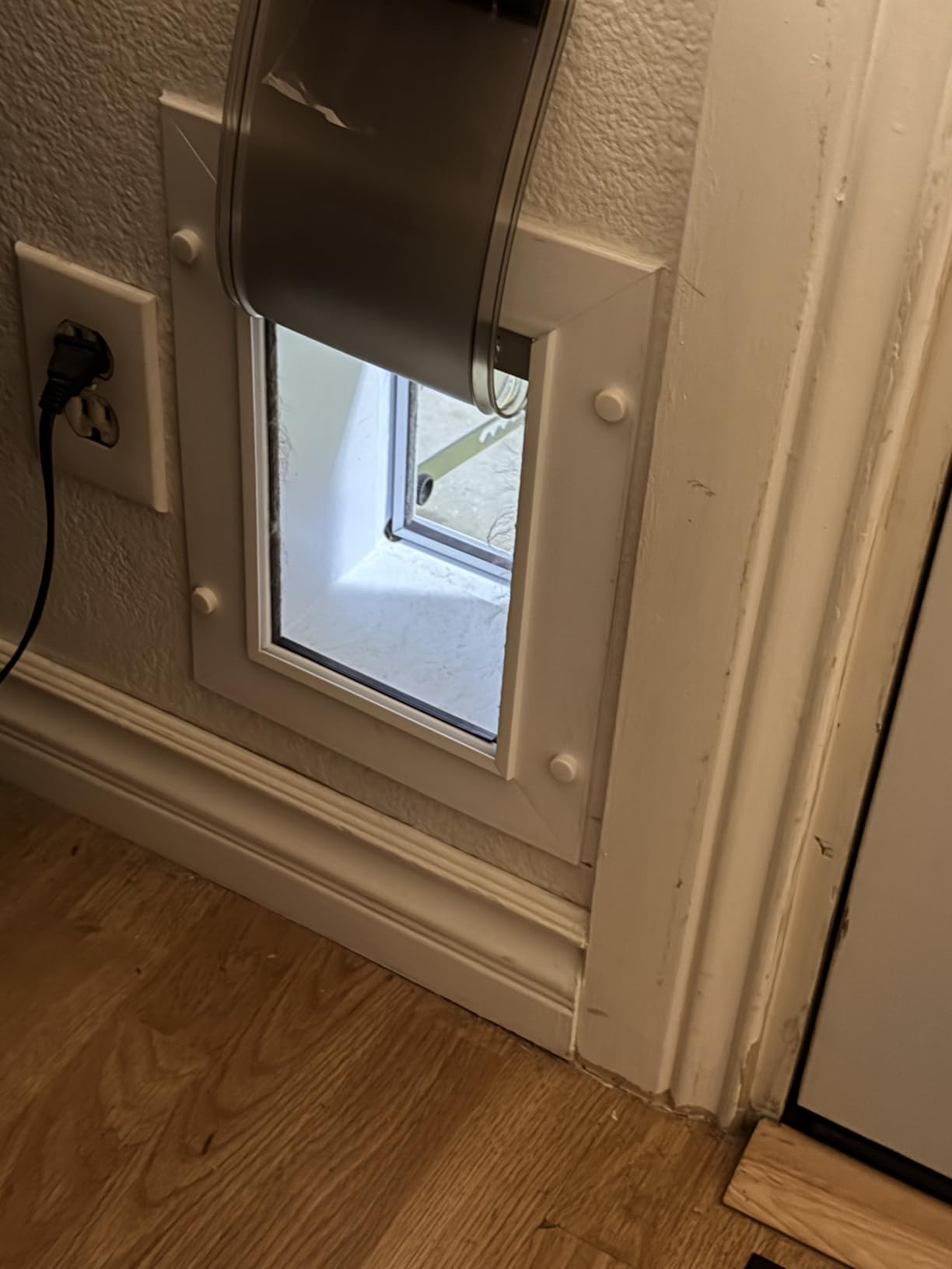 PetSafe Never Rust Wall Entry Pet Door - Telescoping Frame - Insulates Better Than Metal, Energy Efficient - Interior & Exterior, Weatherproof, Easy to Install & Clean - Large customer photo 1