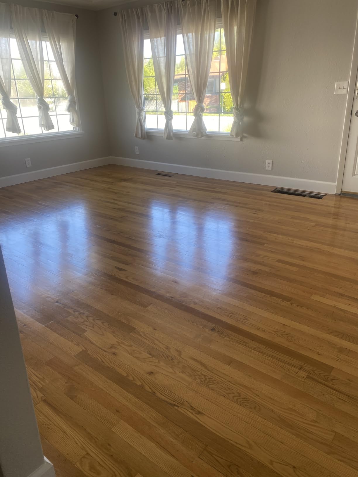 Weiman Hardwood Floor Cleaner and Polish Restorer Combo - 2 Pack - High-Traffic Hardwood Floor, Natural Shine, Removes Scratches, Leaves Protective Layer customer photo 1