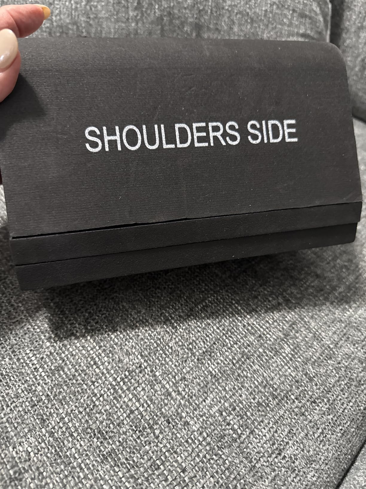 Cervical Orthotic Traction Block, Firm, Spinal & Neck Alignment, Cervical Traction Device & Neck Stretcher customer photo 1