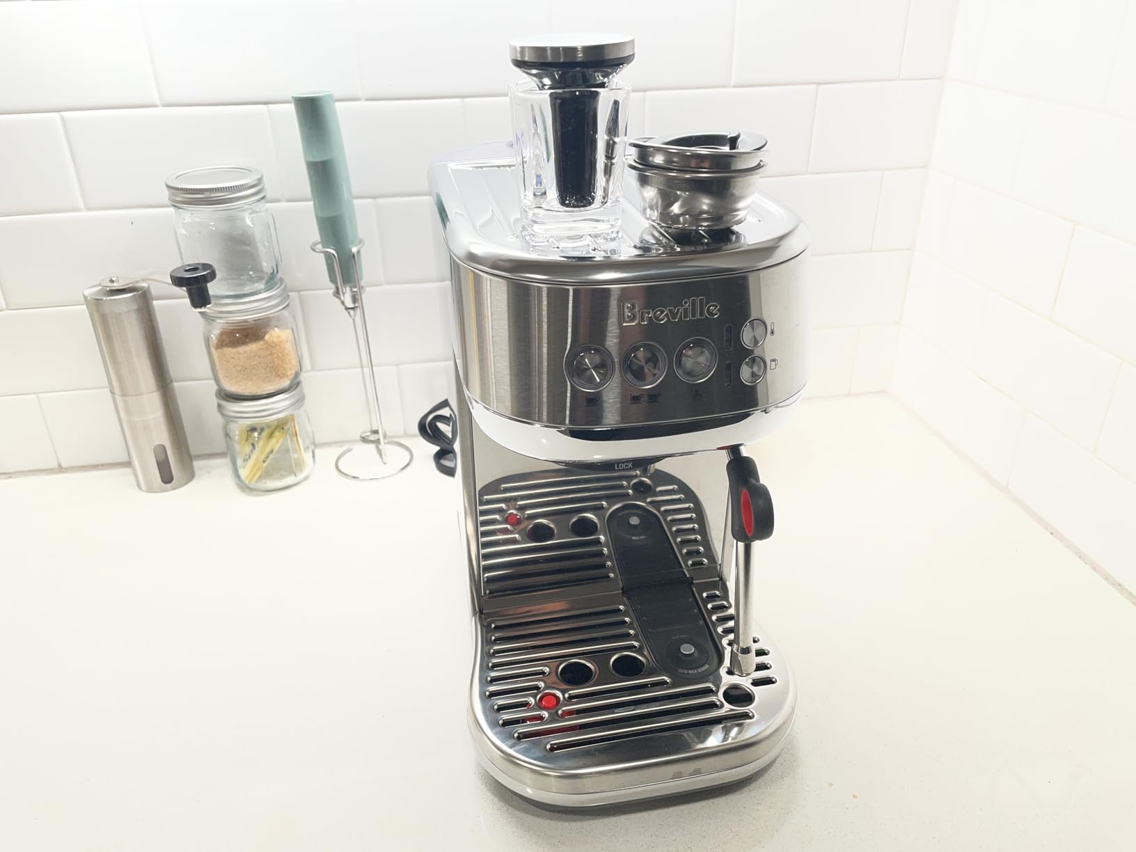 Breville BES500BSS Bambino Plus Espresso Machine customer photo 2