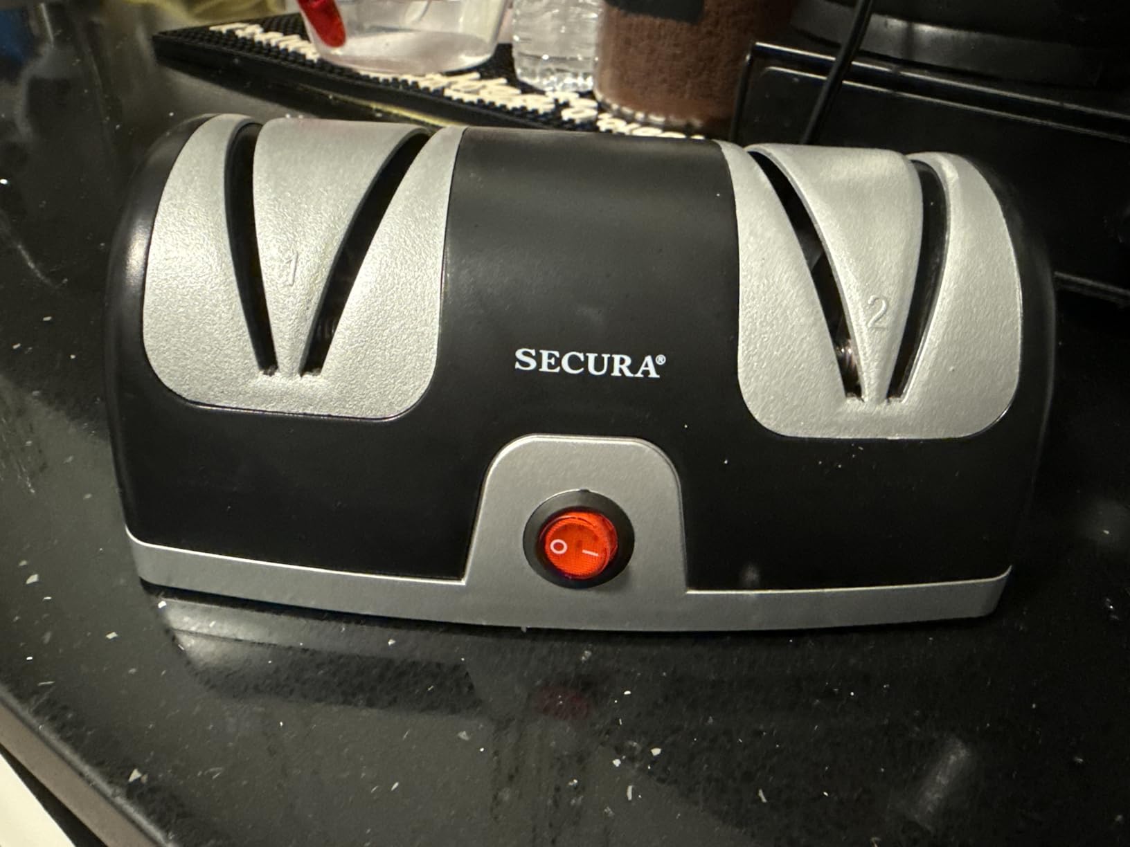 Secura 2-Stage Electric Knife Sharpener with Diamond Abrasives customer photo 2