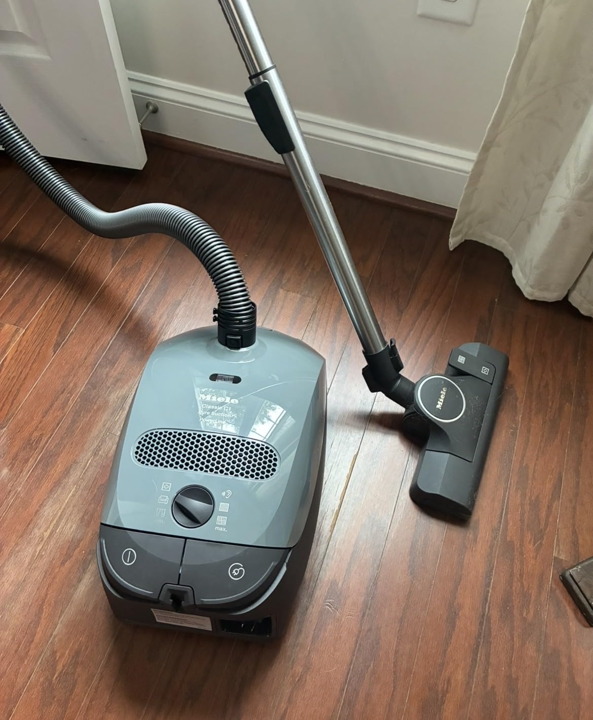Miele Classic C1 Pure Suction Bagged Canister Vacuum, Graphite Grey customer photo 1