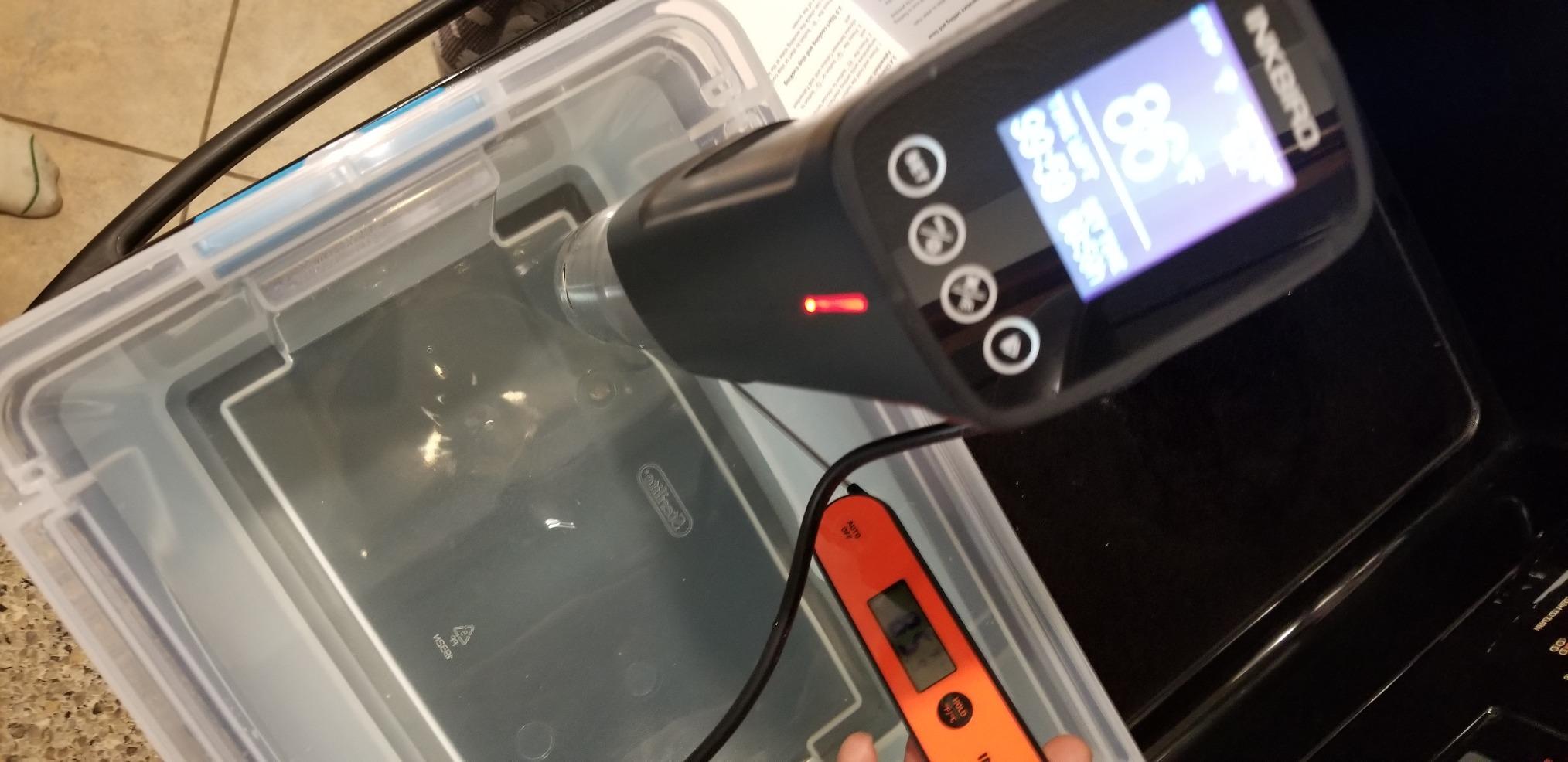 INKBIRD WIFI Sous Vide Cooker ISV-100W, 1000 Watts with 14 Free Preset Recipes on APP & Calibration Function customer photo 1