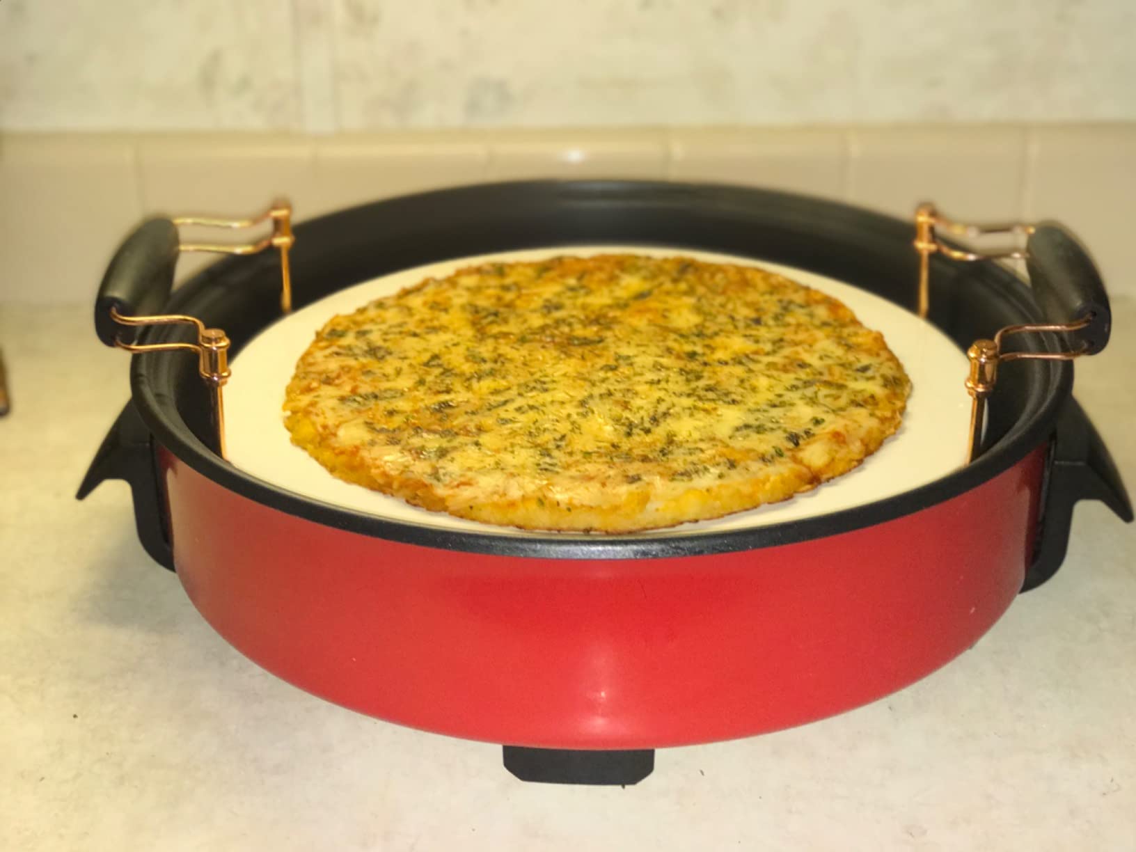 Dash Family Size Skillet - Electric Skillet for Multi-Purpose Cooking - Nonstick Cooking Surface - Tempered Glass Lid & Cool-Touch Handles - 6-Quart Capacity, Makes 24 Cups - 14