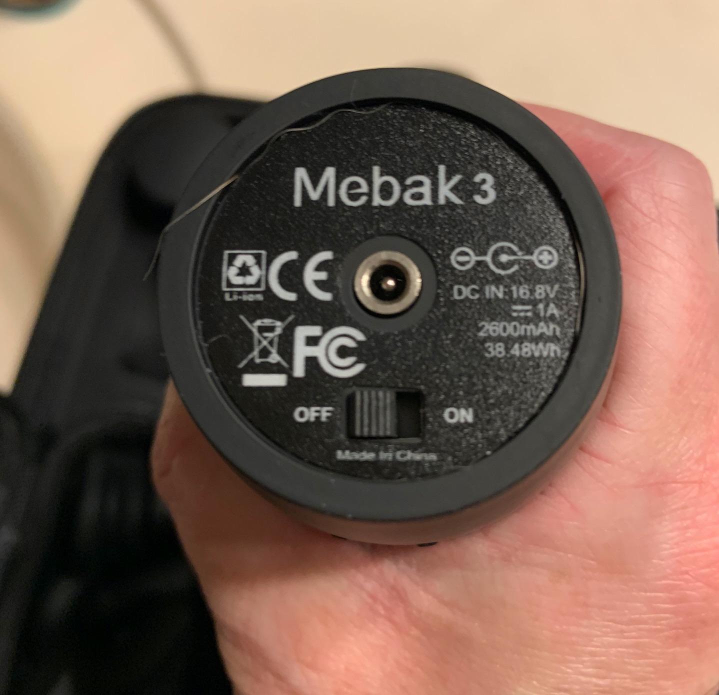Mebak 3 Massage Gun, Massage Gun Deep Tissue for Athletes, Professional Muscle Percussion Massager customer photo 1