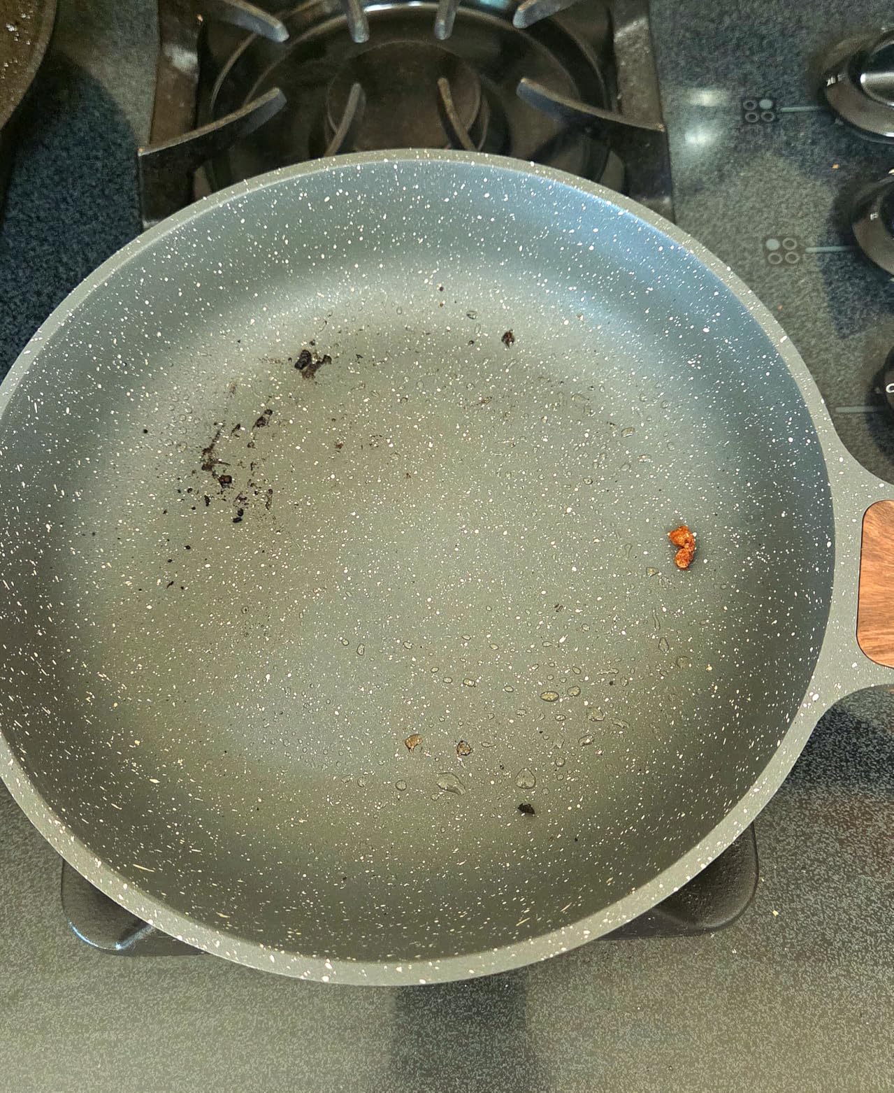 SENSARTE Nonstick Frying Pan Skillet, Swiss Granite Coating Omelette Pan, Healthy Stone Cookware Chef's Pan, PFOA Free (8/9.5/10/11/12.5 Inch) (8 Inch) customer photo 2