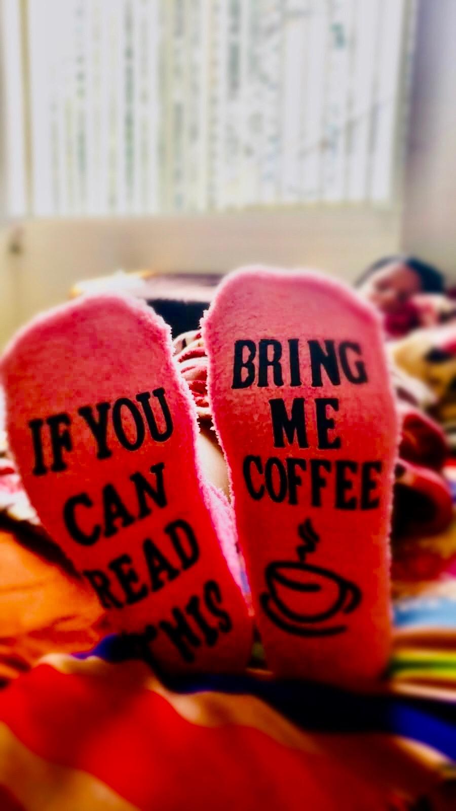 Moyel Women Reading Socks Book Lovers Gifts Fluffy Fuzzy Slipper Warm Cozy Socks customer photo 2