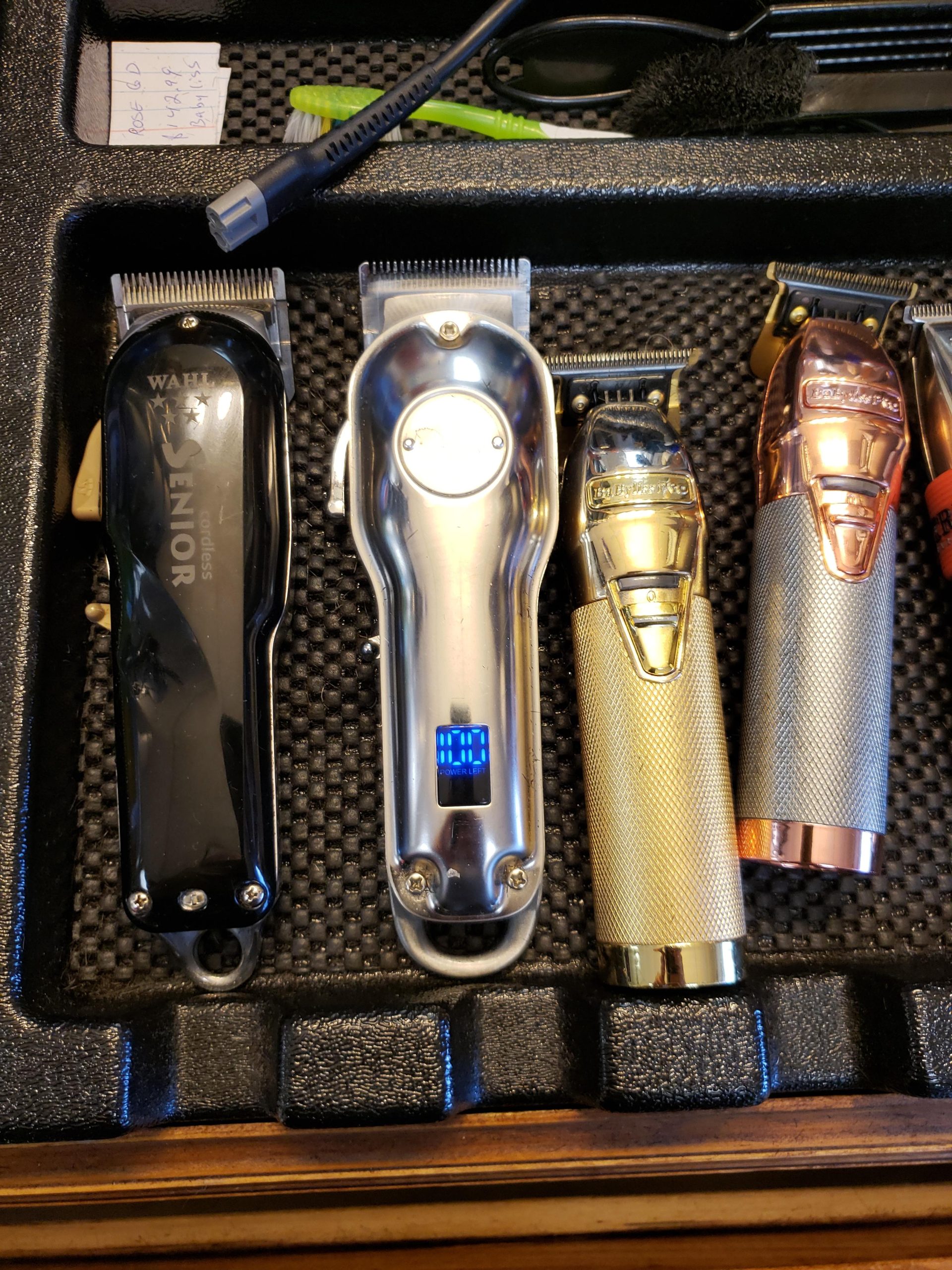 Fagaci Professional Hair Clippers with Extremely Fine Cutting, Cordless Hair Trimmer for Men & Women, Barber Clippers for Salon & Home Use | Cordless 440C Steel Clippers with Powerful Motor, 5 Hour Battery Life customer photo 1