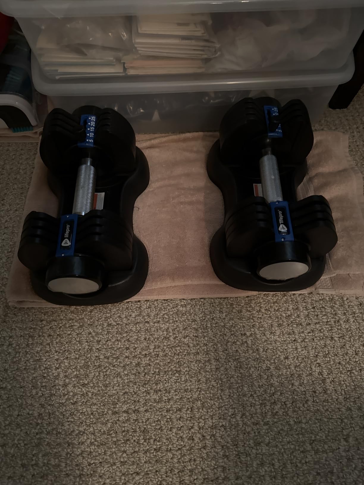 LifePro Adjustable Dumbbells Set customer photo 1