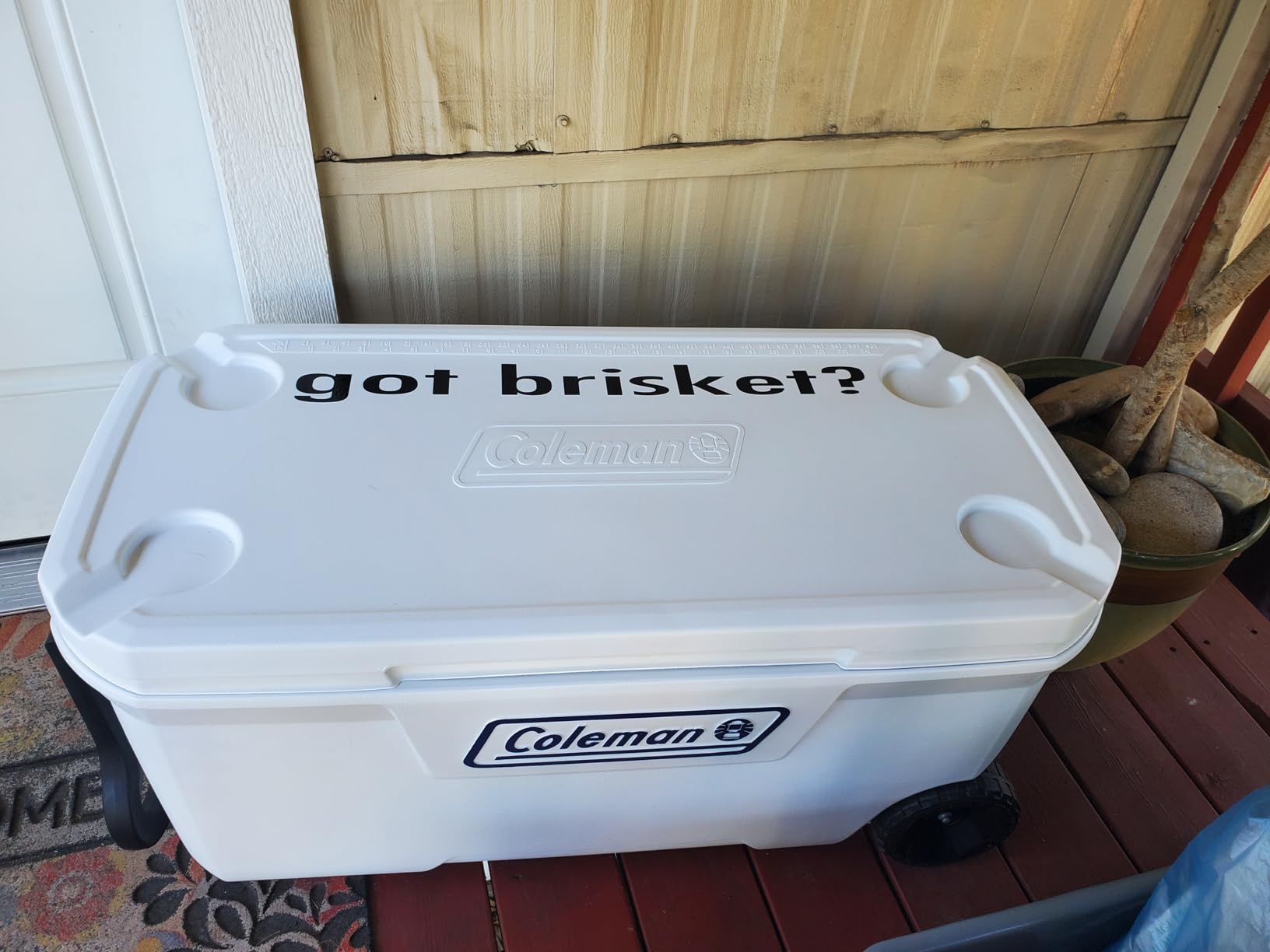 Coleman Marine Cooler with Fully Insulated UV Guard Lid and Body, Keeps Ice for 3+ Days customer photo 1
