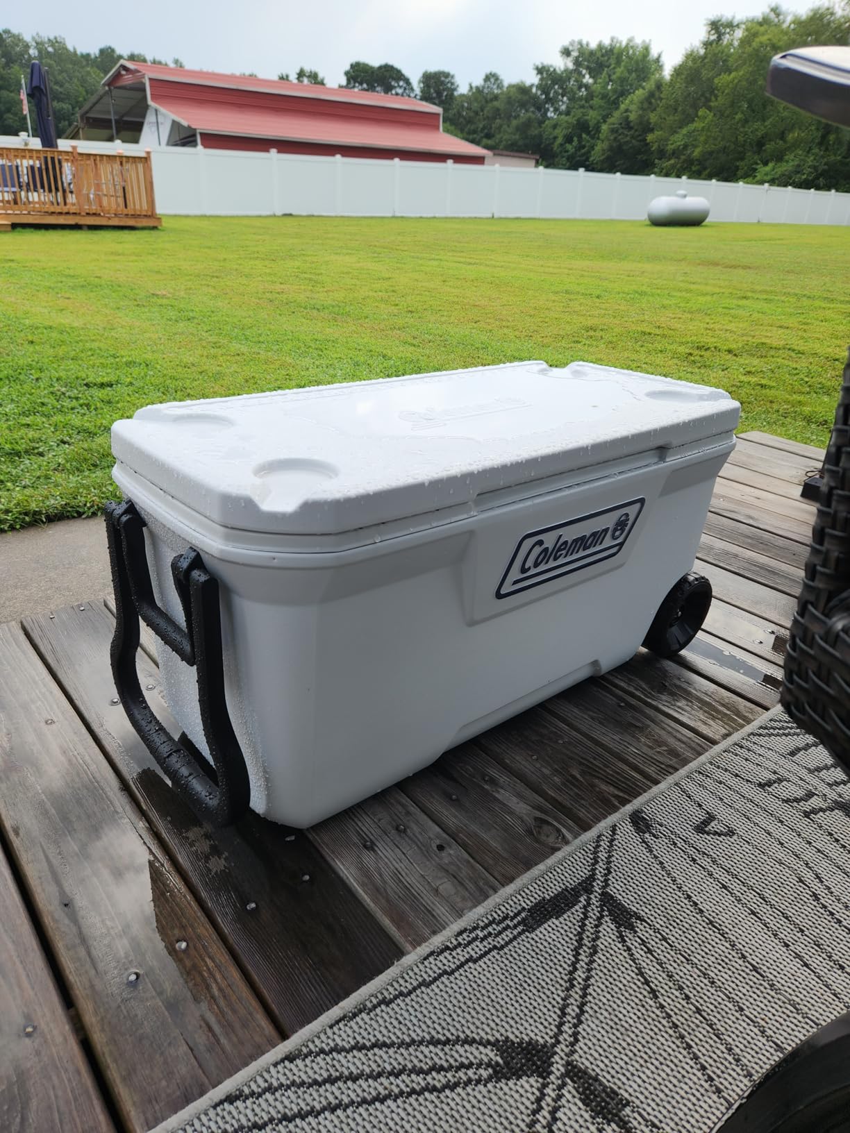 Coleman Marine Cooler with Fully Insulated UV Guard Lid and Body, Keeps Ice for 3+ Days customer photo 2
