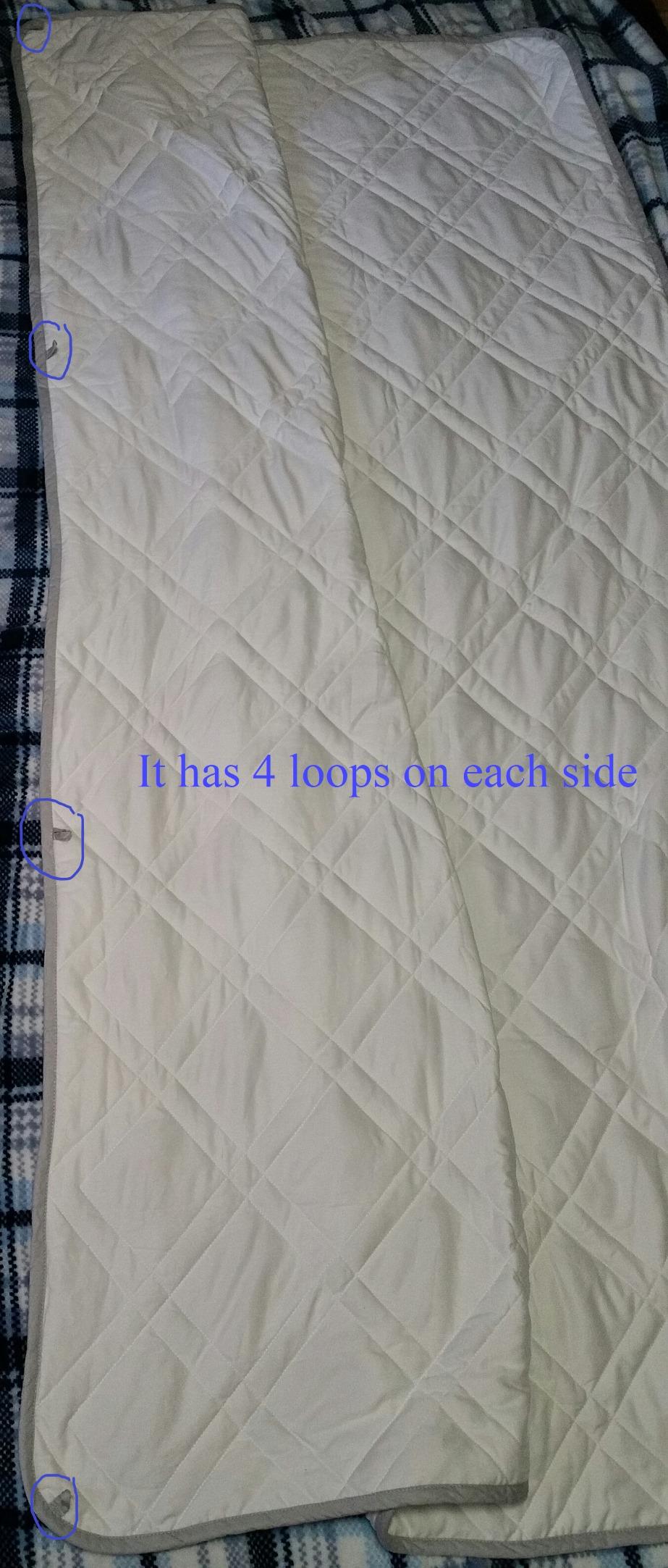 Aricove Cooling Weighted Blanket, 12 lbs, Twin Size for Adults, Luxury Heavy Blanket, Silky Soft Bamboo Viscose, 48x72 inches, Machine Washable, White customer photo 2