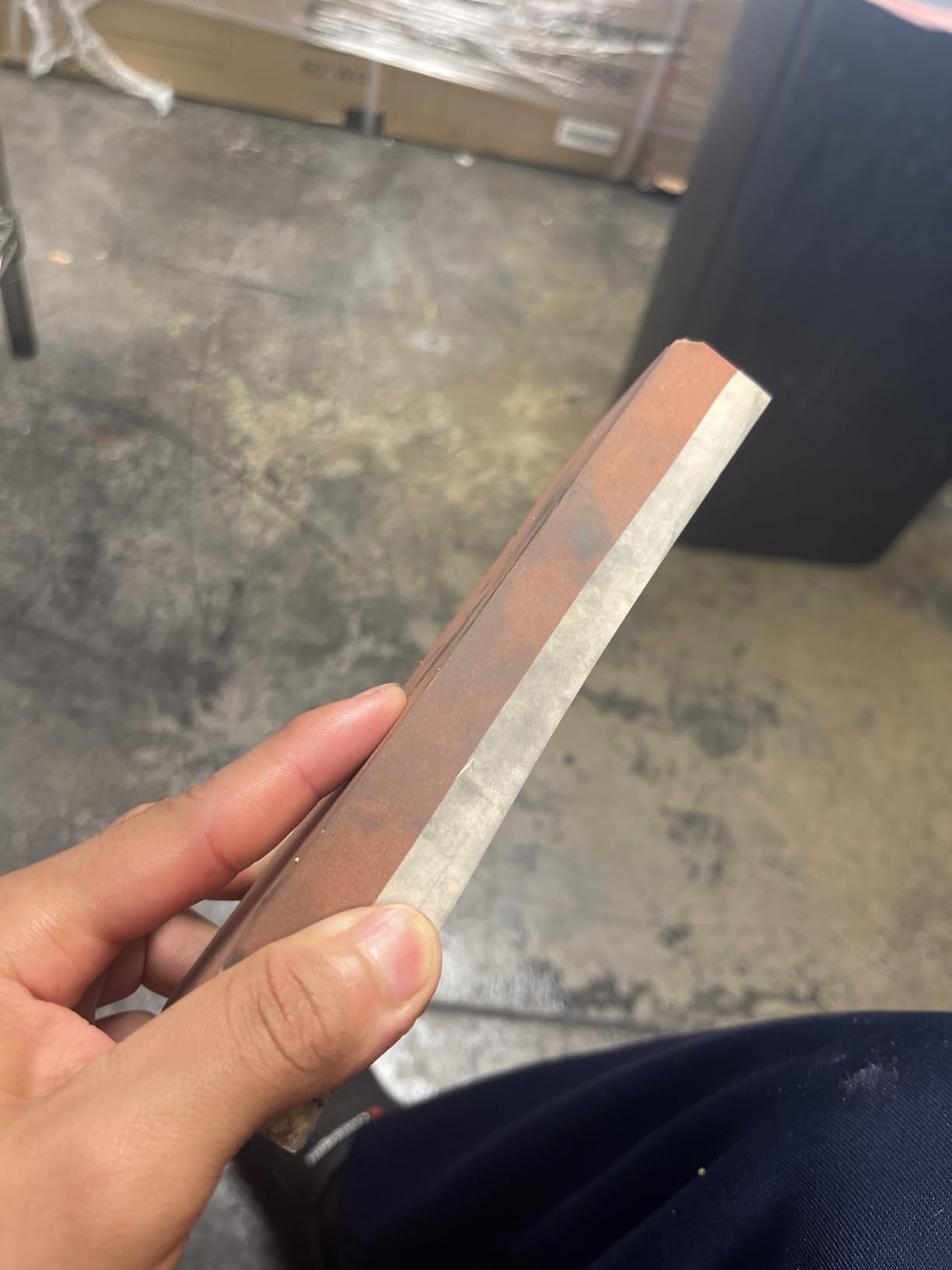 HMPLL Knife Sharpening Stone Set - Professional Whetstone 4 Side Grit 400/1000 3000/8000 customer photo 1