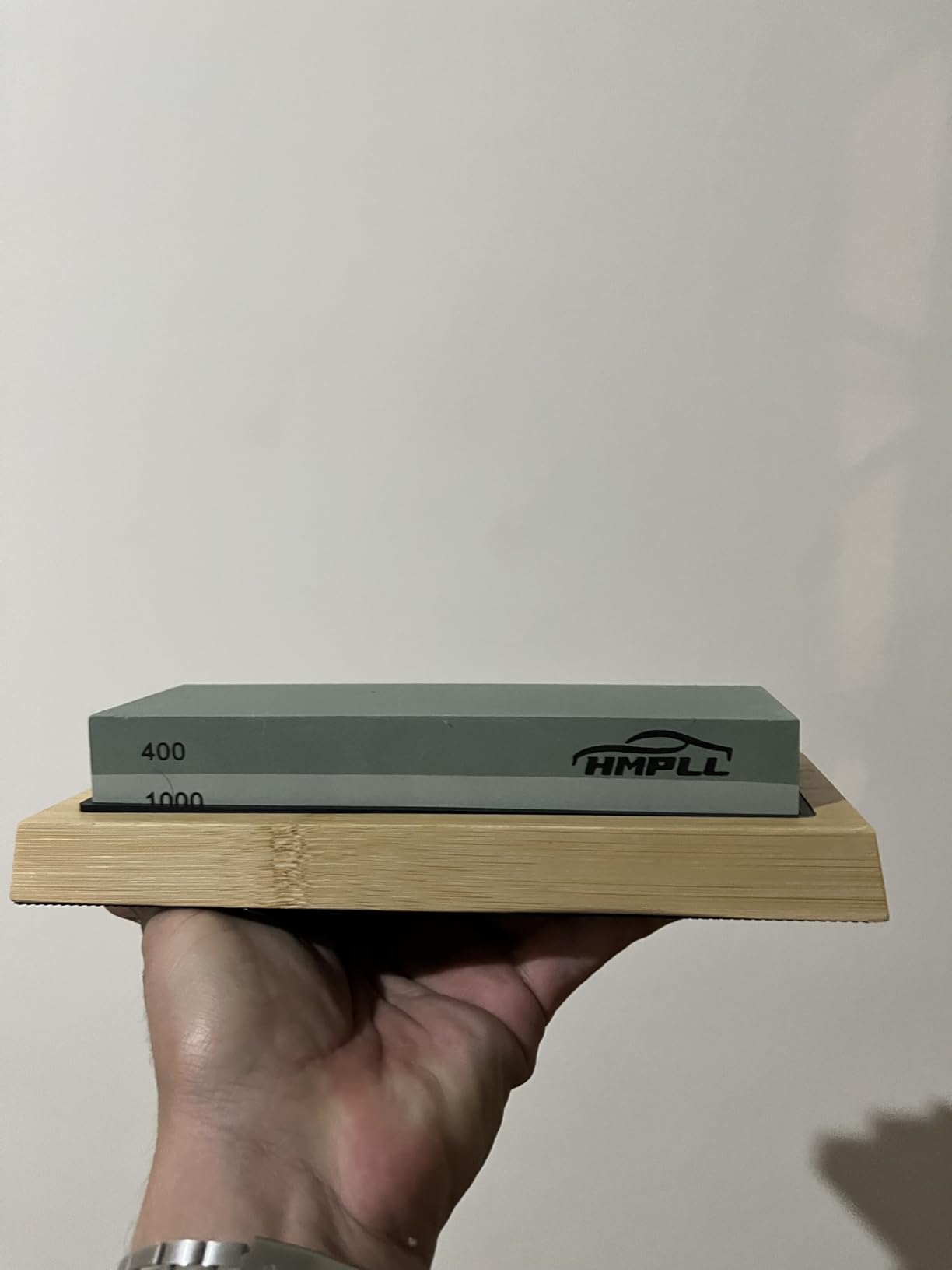 HMPLL Knife Sharpening Stone Set - Professional Whetstone 4 Side Grit 400/1000 3000/8000 customer photo 2