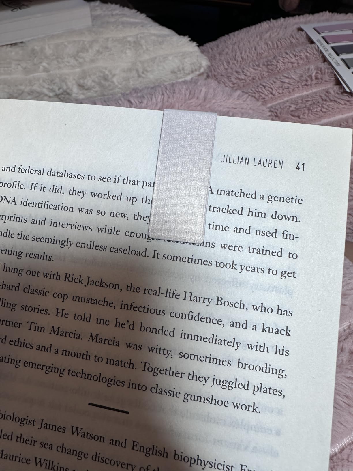 15 Pieces Magnetic Bookmarks for Women, Men, Book Lovers, Page Markers for Students Teachers Reading (Misty, Ocean, Emerald) customer photo 2