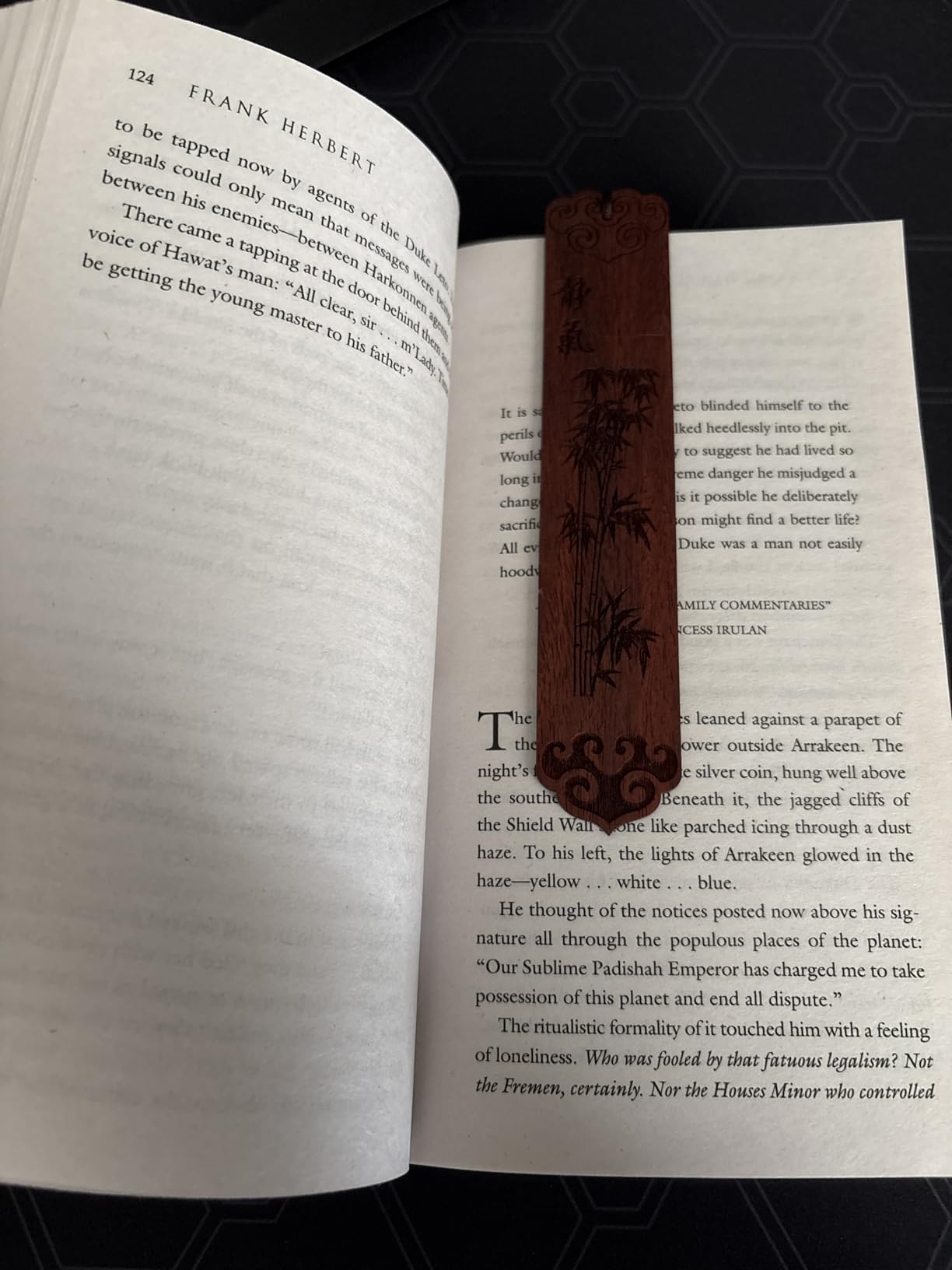 Outus 4 Pcs Wooden Bookmarks for Men Women Book Lovers Back to School Gifts | Men Women,Handmade,Natural Carving,Book Lovers,Gift,Back to School customer photo 1