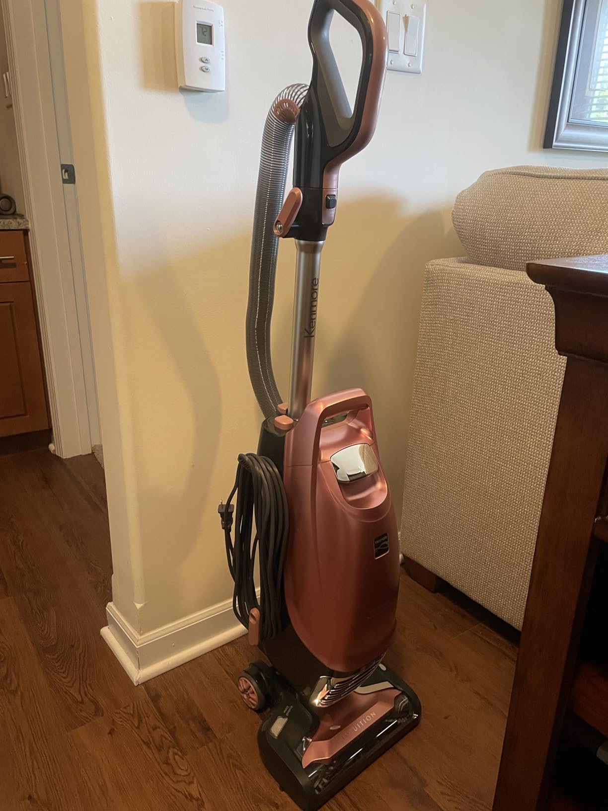 Kenmore Intuition Bagged Upright Vacuum with Hair Eliminator Brushroll | Liftup Cleaner, Pet Handi-Mate, for Carpet, Hard Floor & Pet Hair- BU4050 customer photo 1