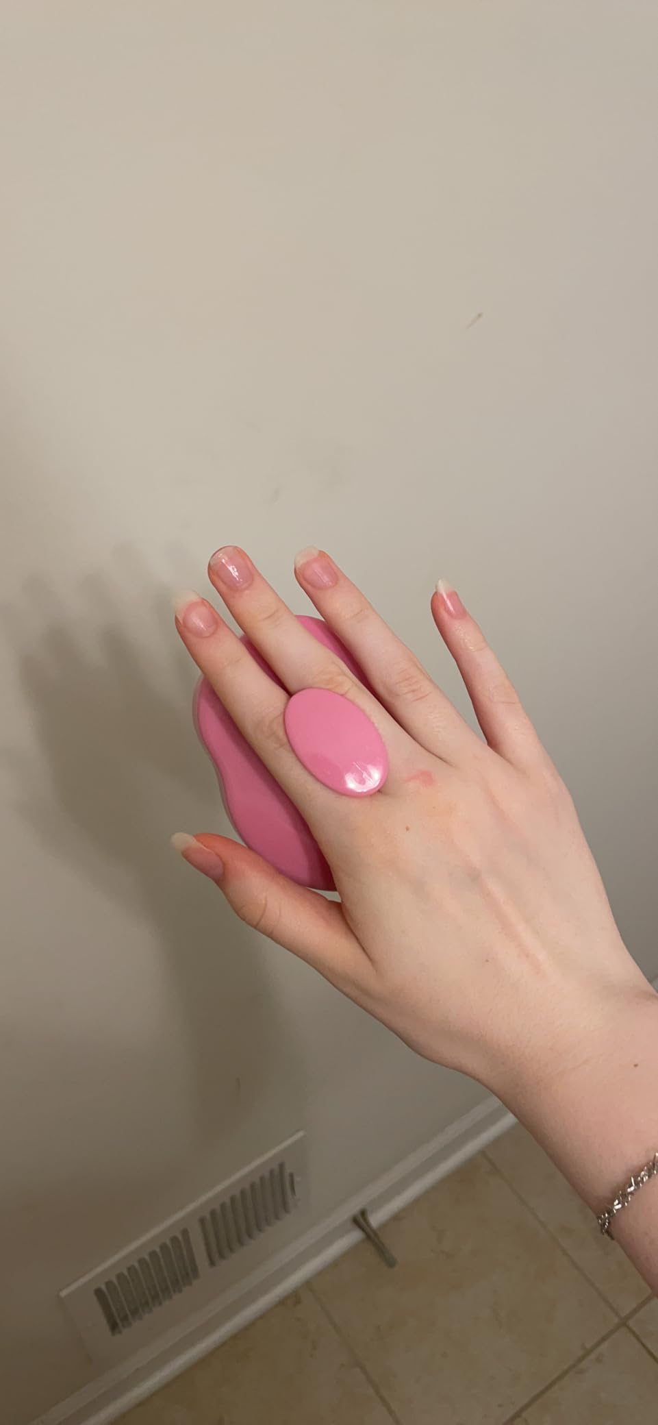 RELAXXO Scalp Massager Hair Growth - Exfoliator & Hair Scrubber for Scalp, Soft Bristles for Dandruff & Soothing Comfort, Shampoo Brush, Wet & Dry Use, Pink customer photo 1