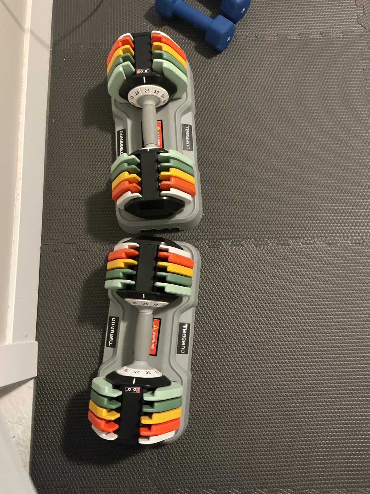 AOTOB Adjustable Dumbbell Set 25/55 Lbs customer photo 1