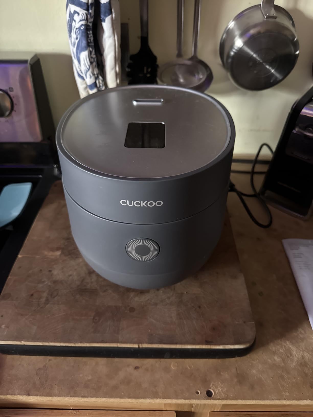 CUCKOO Micom Rice Cooker 3-Cup Uncooked / 6-Cup Cooked with Nonstick Inner Pot, Small Rice Maker with 8 Menu Options, Fuzzy Logic Technology, Auto Clean, Quick Rice Mode, White (CR-0375FW) customer photo 2