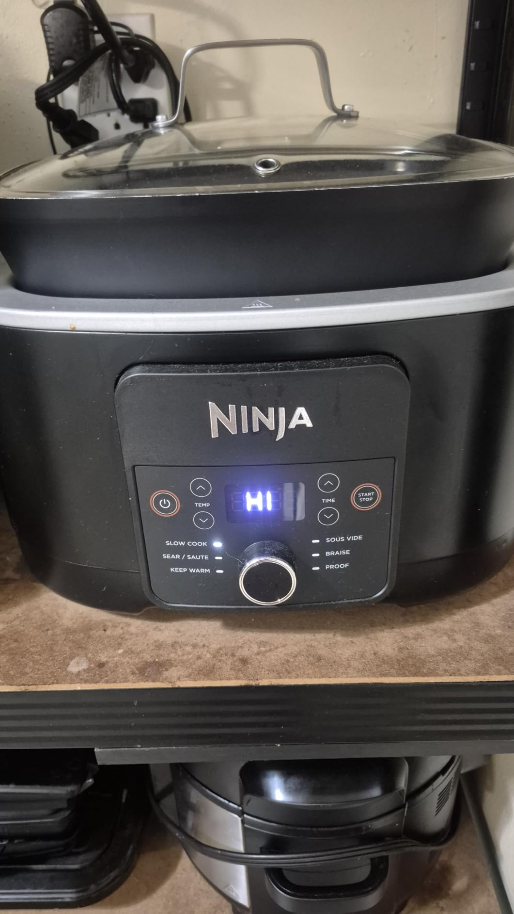 Ninja PossibleCooker PRO 14-in-1, 8.5-qt, Sea Salt Gray, MC1001 - 14-in-1 replaces 14 appliances, Triple Fusion Heat, slow cook, sauté, roast & steam, nonstick oven-safe pot to 500°F customer photo 1
