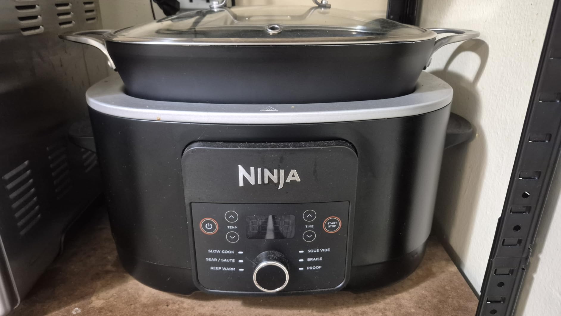 Ninja PossibleCooker PRO 14-in-1, 8.5-qt, Sea Salt Gray, MC1001 - 14-in-1 replaces 14 appliances, Triple Fusion Heat, slow cook, sauté, roast & steam, nonstick oven-safe pot to 500°F customer photo 2