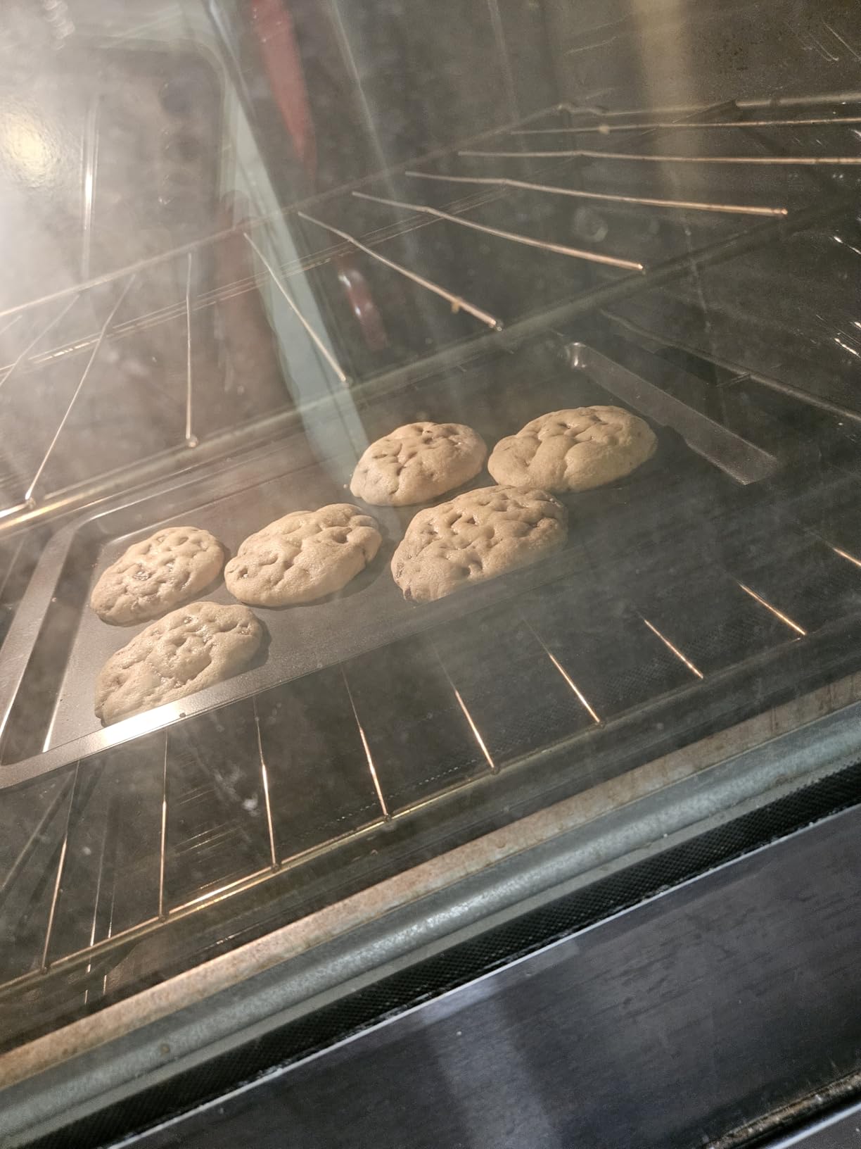 HONGBAKE Bakeware Sets, Baking Pans Set, Nonstick Oven Pan for Kitchen with Wider Grips, 10 Pieces Including Rack, Cookie Sheet, Cake Pans, Loaf Pan, Muffin Pan, Pizza Pan - Grey customer photo 2